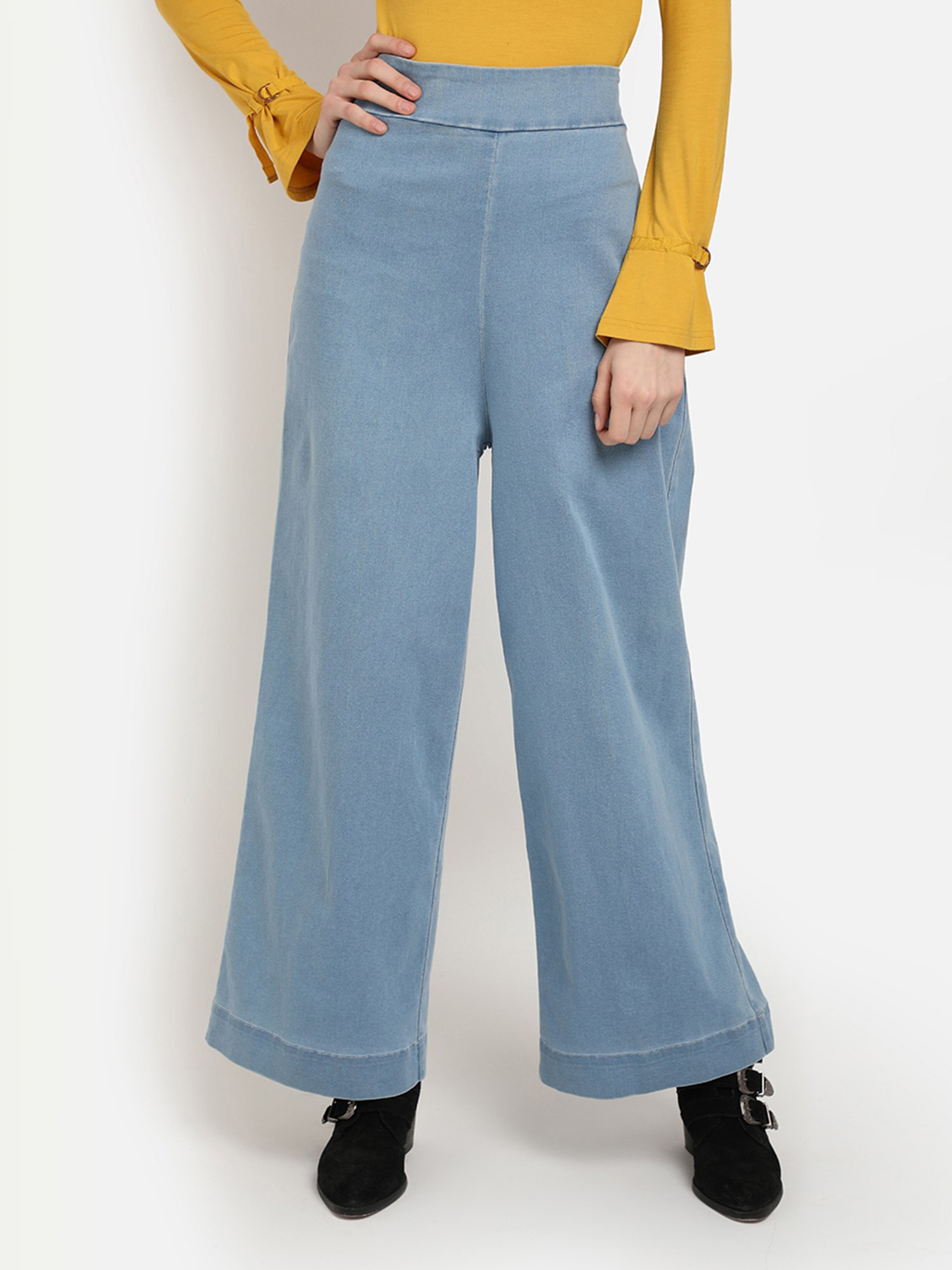 Women NonStretch MID Blue onTrend Petite Straight Denim Trousers Vogue  Over Printed MIDLow Waist Full Length to The Ankle Jeans  China Skinny  Jeans and Denim Jeans price  MadeinChinacom