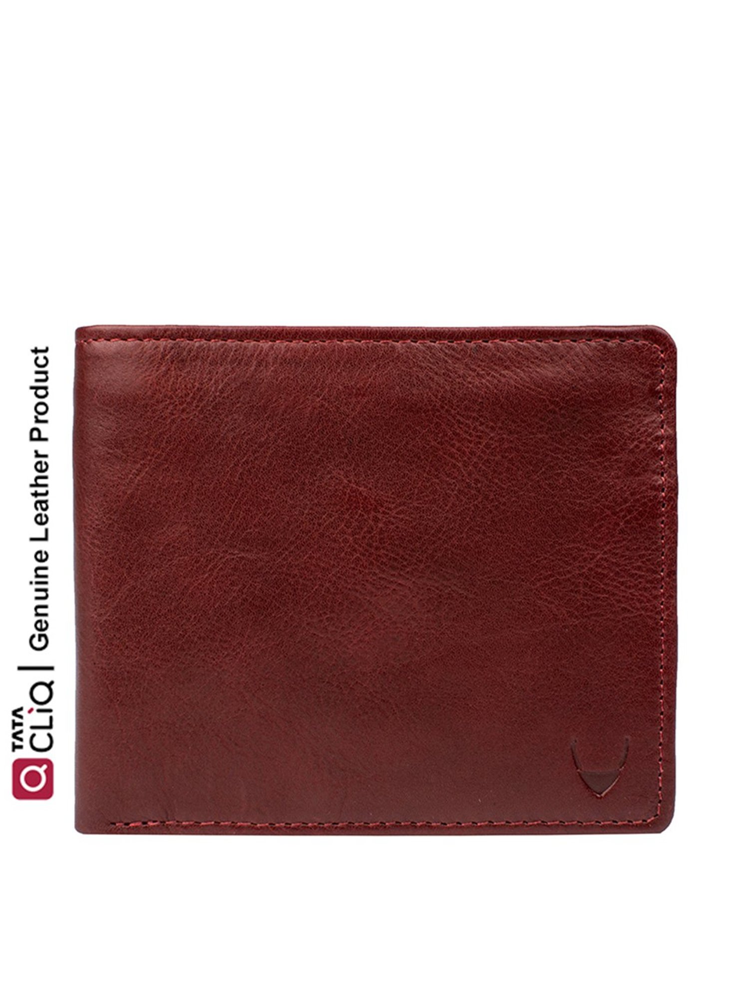 Hidesign Fabian Tan Leather Rfid Bi-Fold Wallet for Men