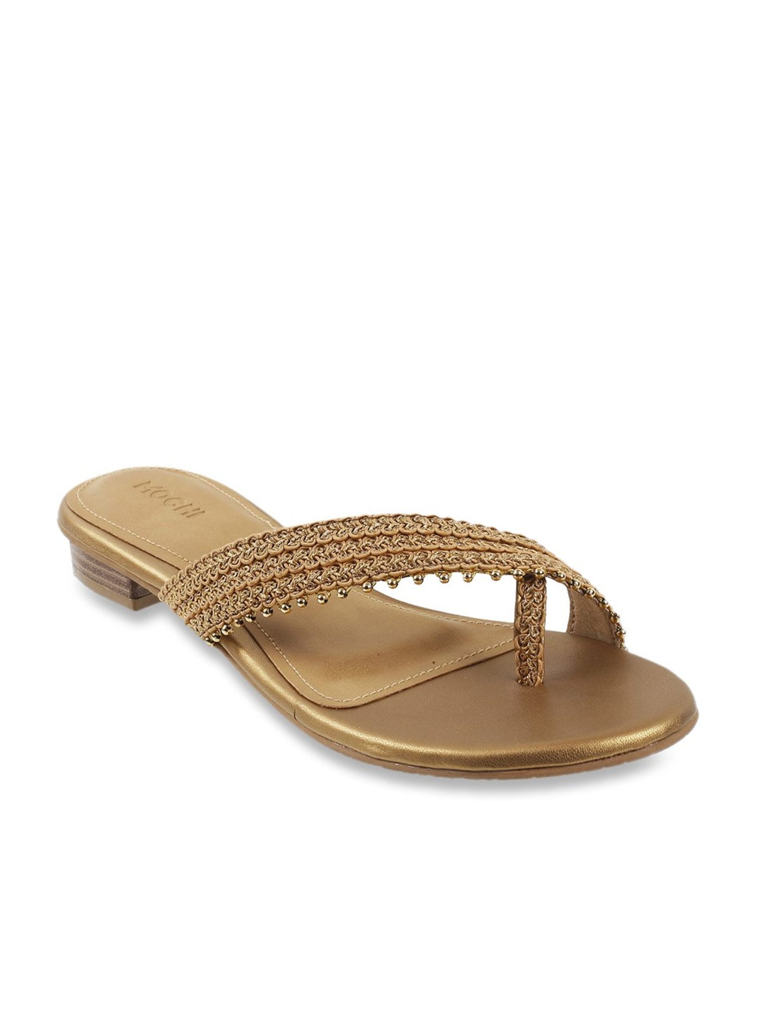 SLEEK LADIES CHAPPAL-7 48258-GR : Amazon.in: Fashion