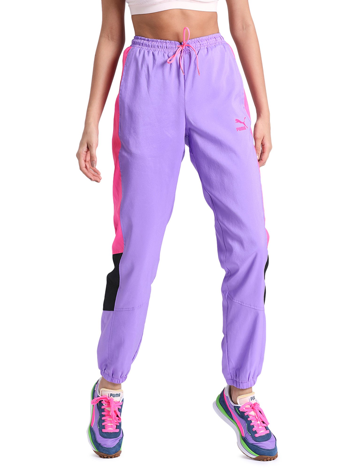 purple puma pants