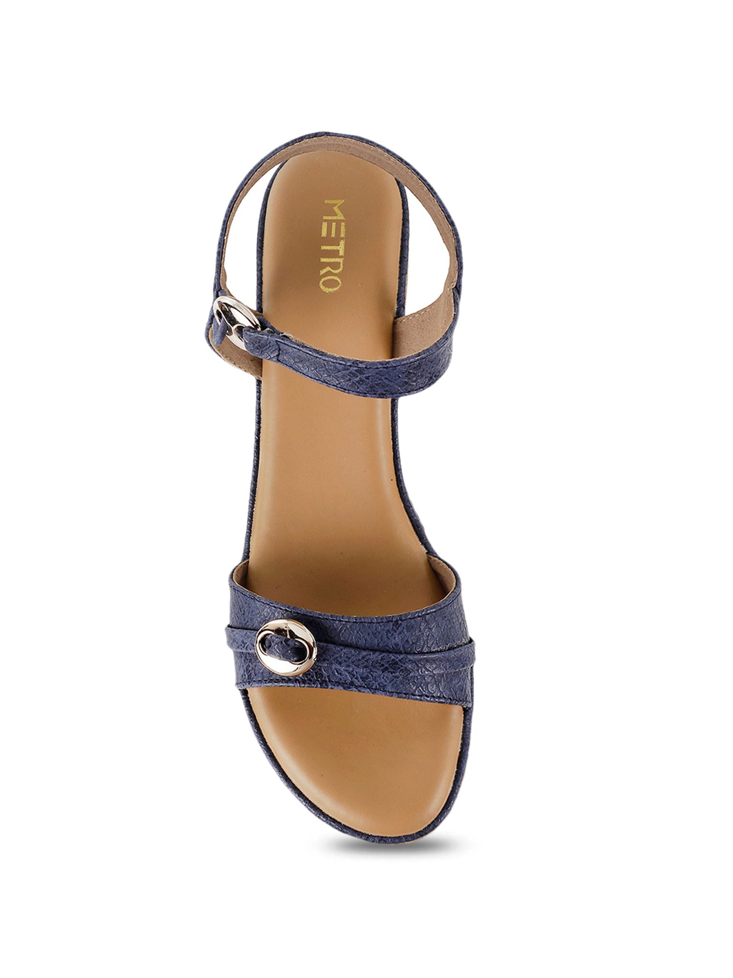 Buy Blue Flat Sandals for Women Online in India - Westside