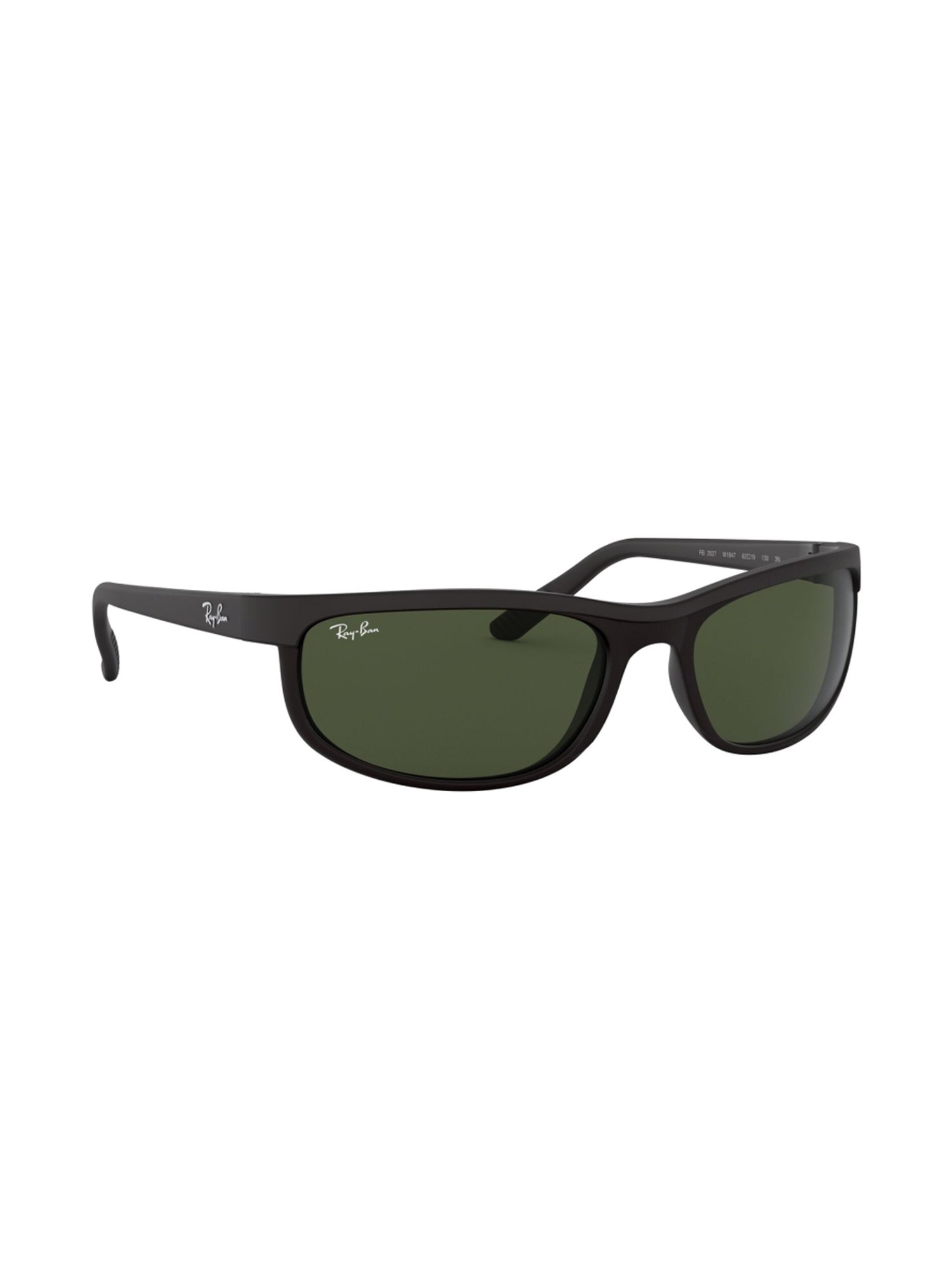 Buy Ray Ban 0rb27 Light Green Predator 2 Rectangular Sunglasses 63 Mm Online At Best Prices Tata Cliq