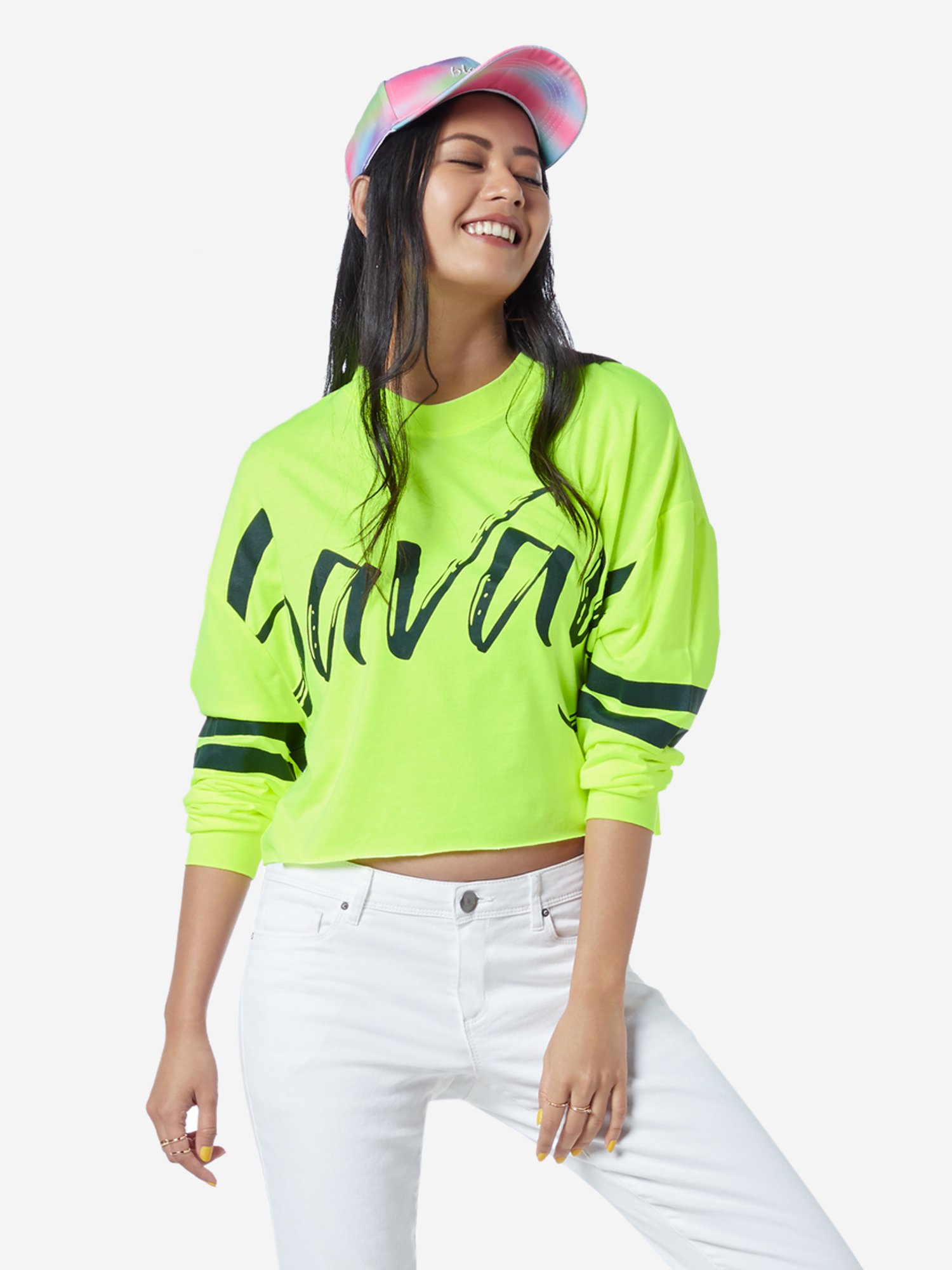 neon green shirt womens