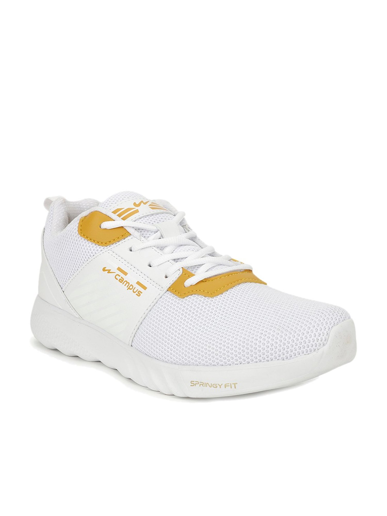 Buy Campus White Running Shoes for Men 