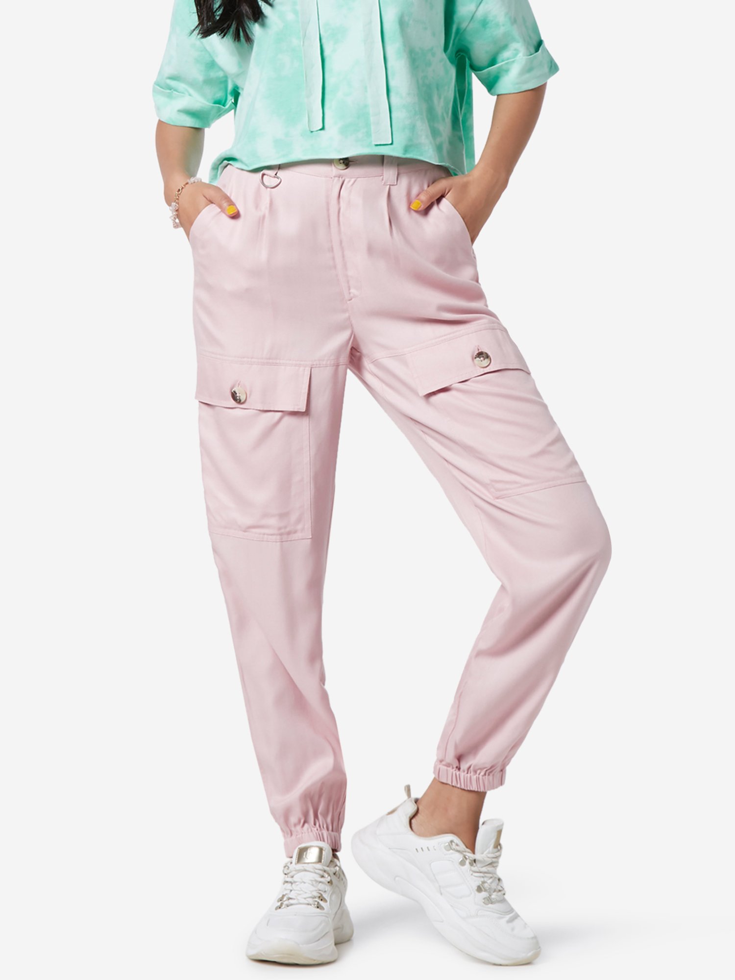 cargo style joggers womens