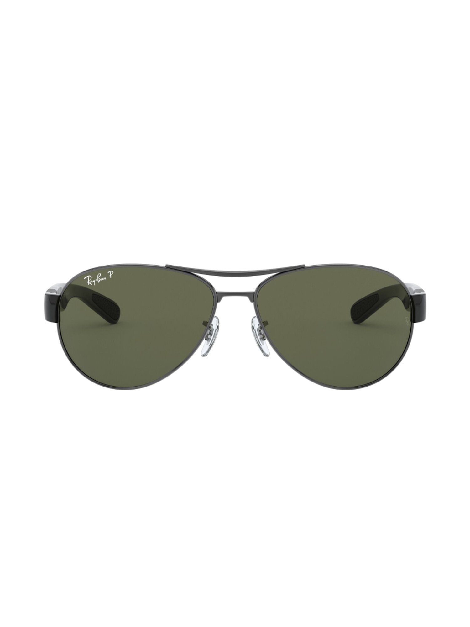 Buy Ray Ban 0rb3509 Green Polarized Active Lifestyle Pilot Sunglasses 63 Mm Online At Best Prices Tata Cliq