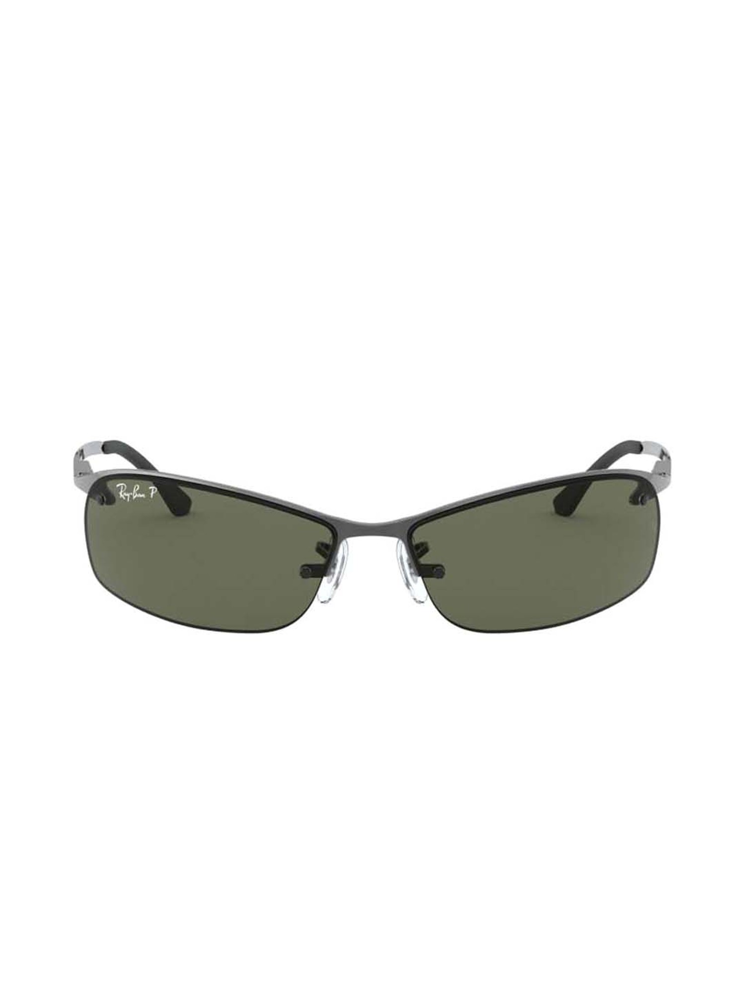 Ray Ban 0rb31 Green Polarized Active Lifestyle Rectangular Sunglasses 63 Mm From Ray Ban At Best Prices On Tata Cliq