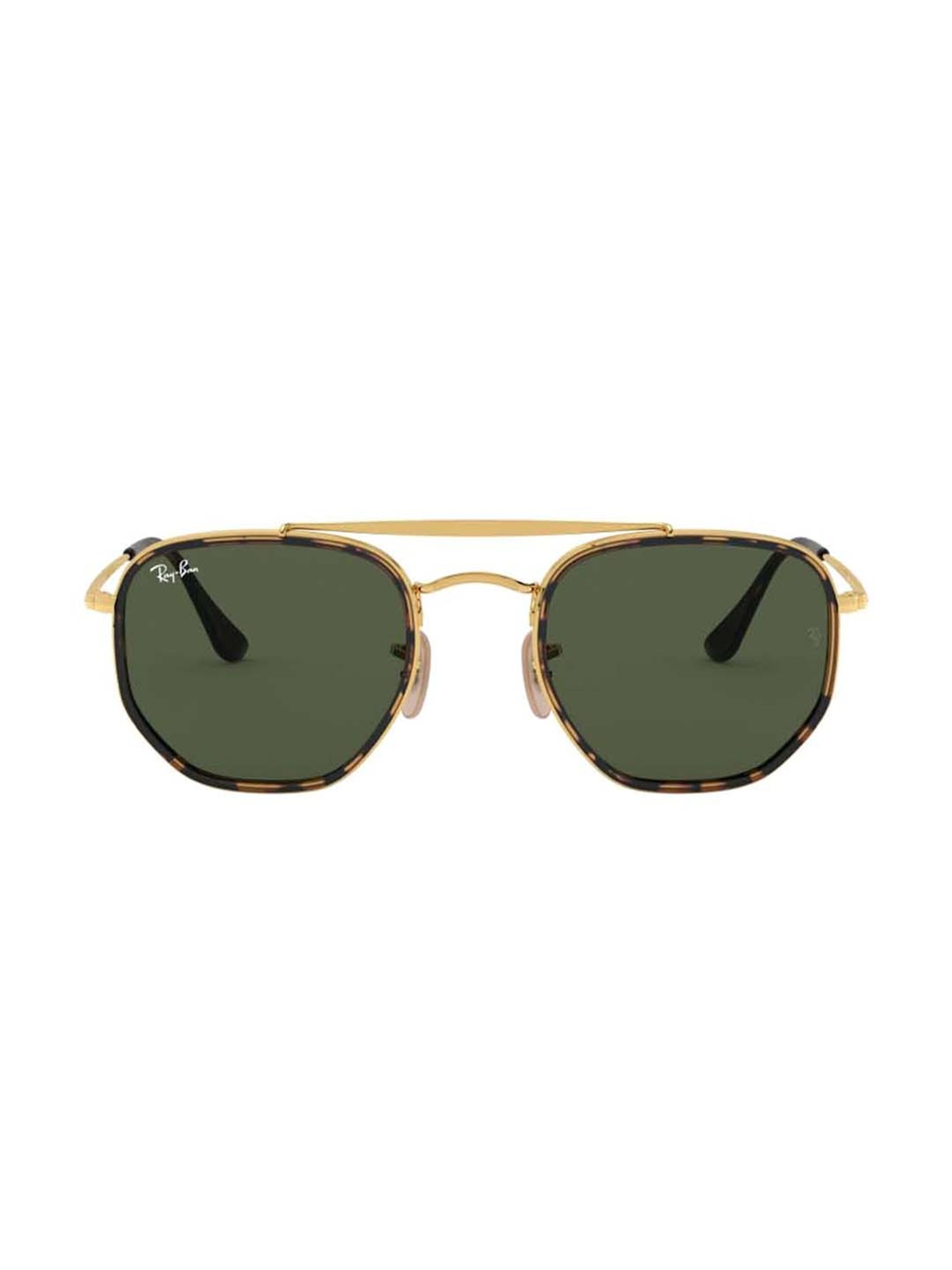 Buy Ray Ban 0rb3648m Green The Marshal Ii Round Sunglasses 52 Mm Online At Best Prices Tata Cliq