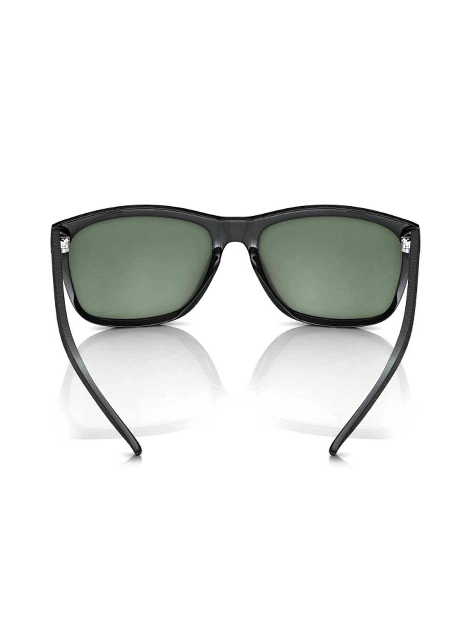 Fastrack Rectangular Sunglasses, Black with Green Lenses P357BK1 Lens 41mm  : Buy Online at Best Price in KSA - Souq is now Amazon.sa: Fashion