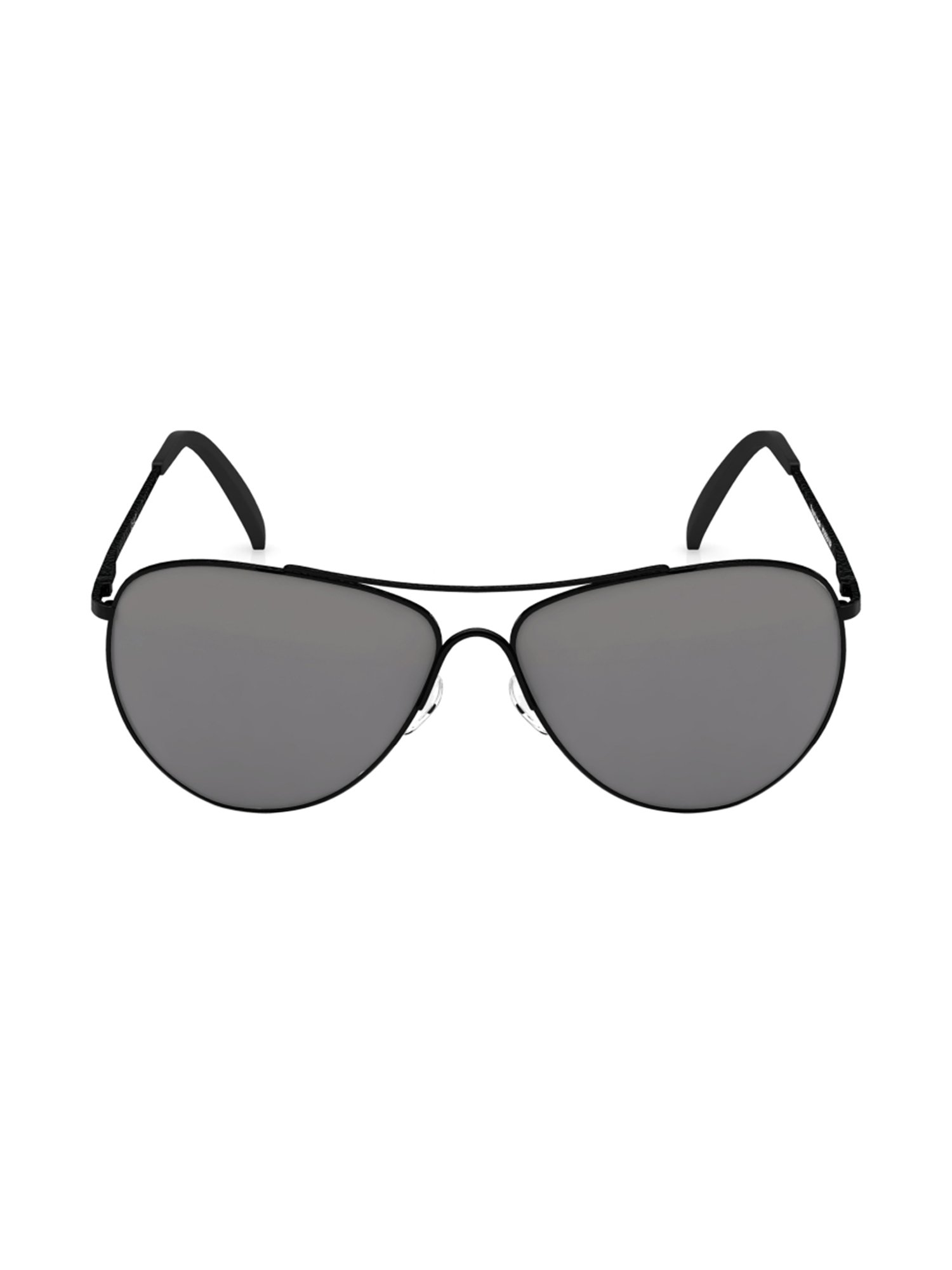 Classic Metal Aviator Sunglasses Slim Arms Straight Crossbar Mirrored -  sunglass.la