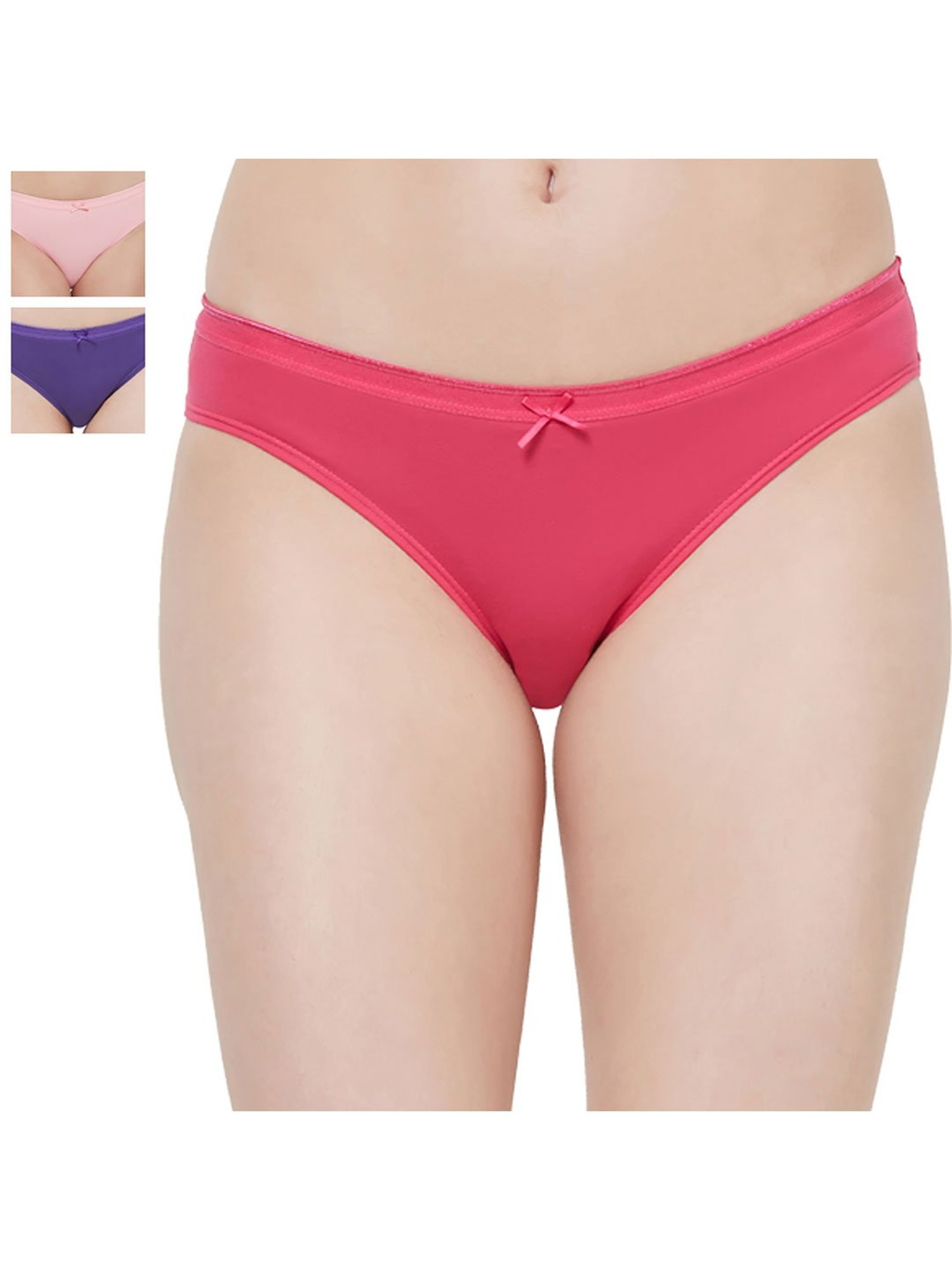 Buy Soie Multicolor Cotton Bikini Panty (Pack Of 3) for Women Online @ Tata  CLiQ