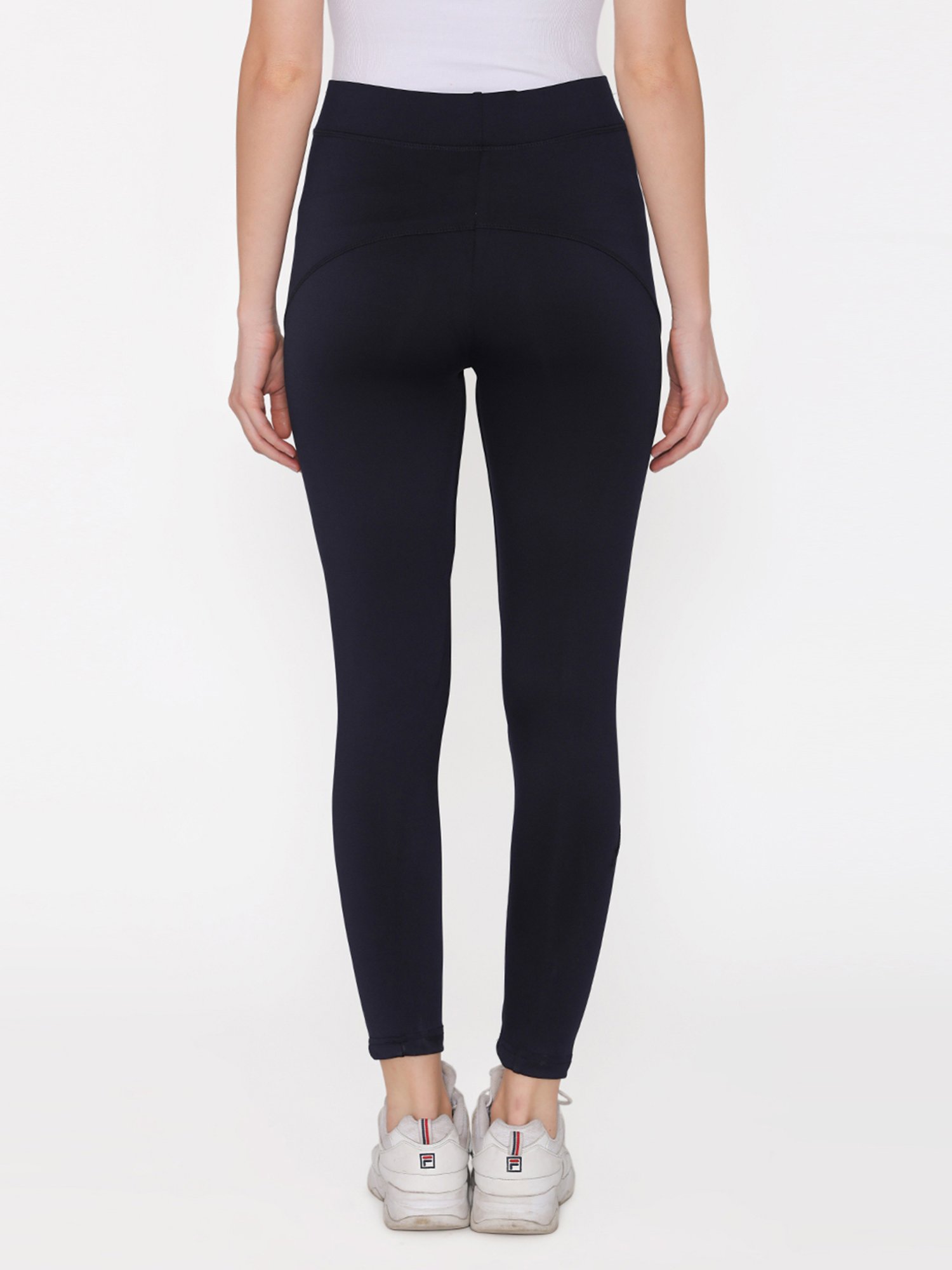 Buy FILA Black Fitted Leggings for Women Online @ Tata CLiQ