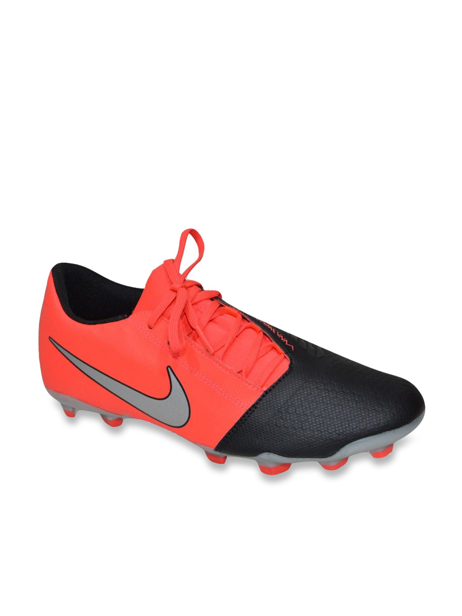 Nike Soccer phantom venom astro turf boots in red