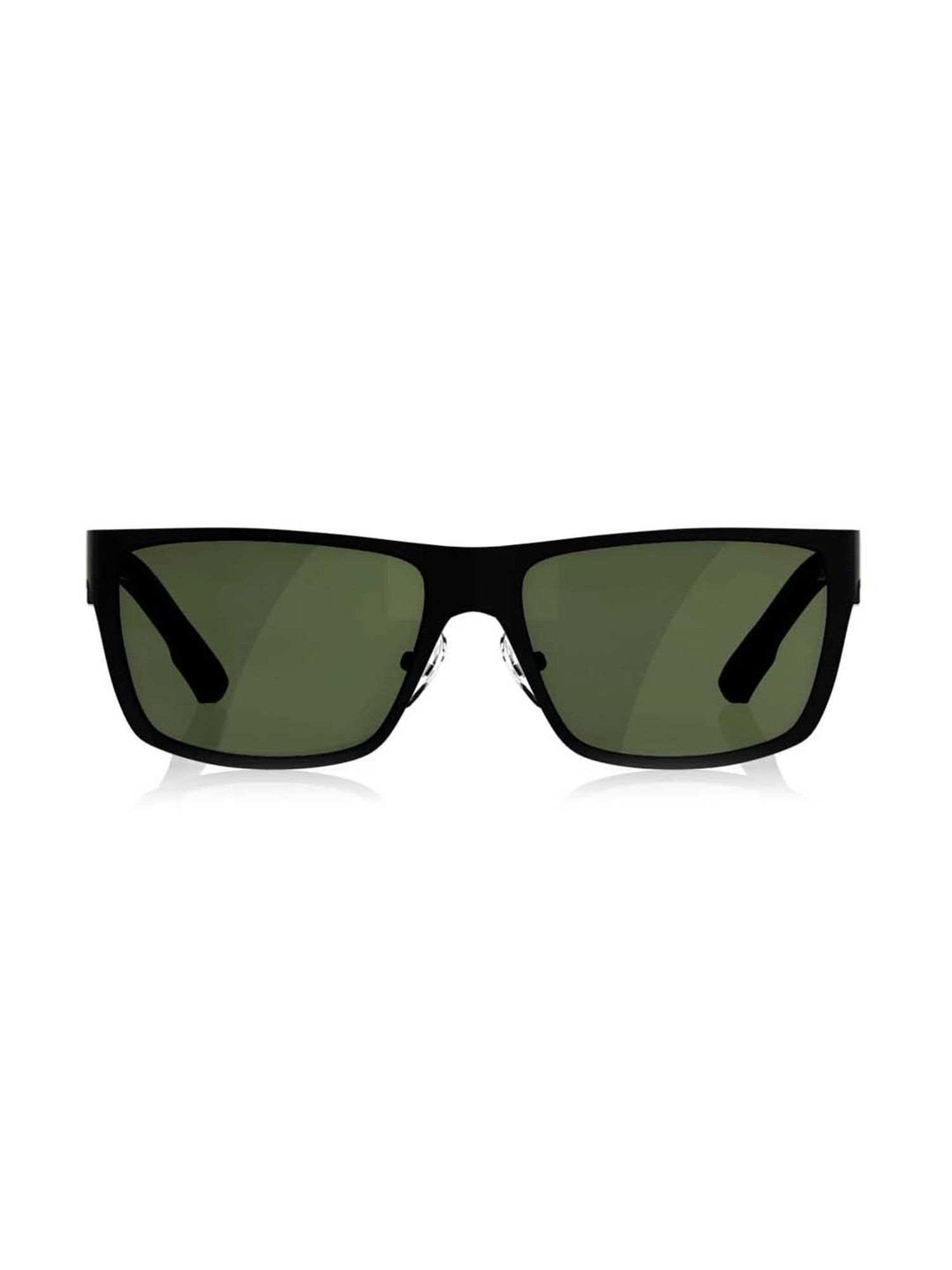 Fastrack Men's Sport Sunglasses (Black Frame, Green Lens) (Free Size) :  Amazon.in: Fashion