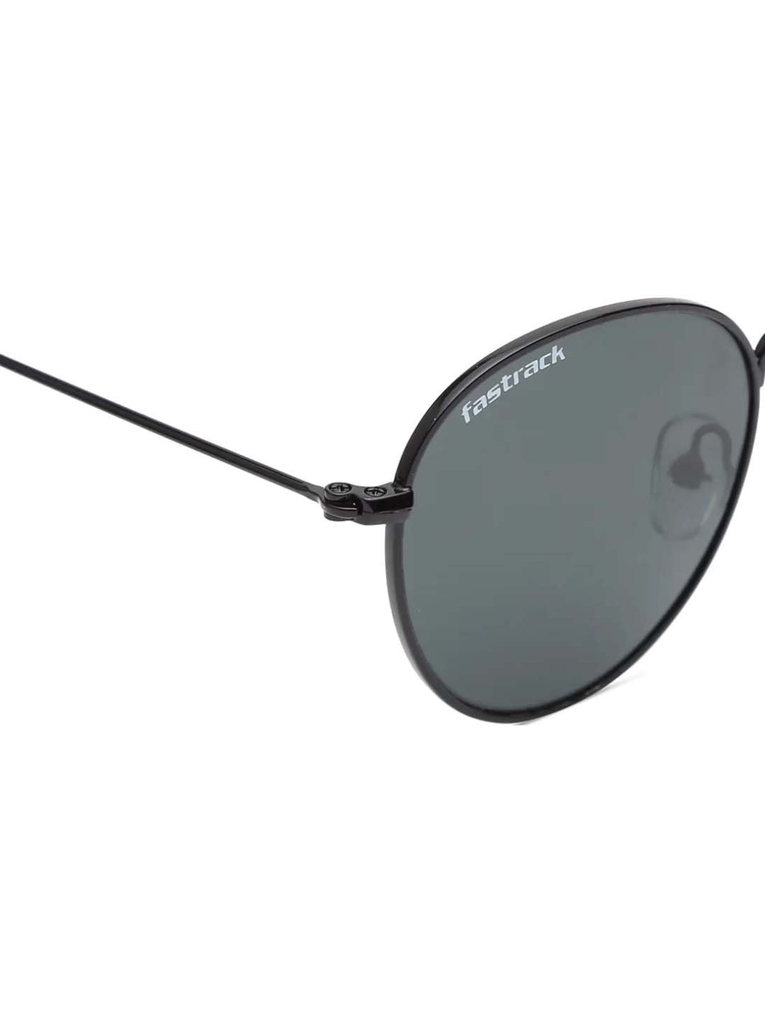 Buy Fastrack Black Aviator Sunglasses (M062GR2V) online