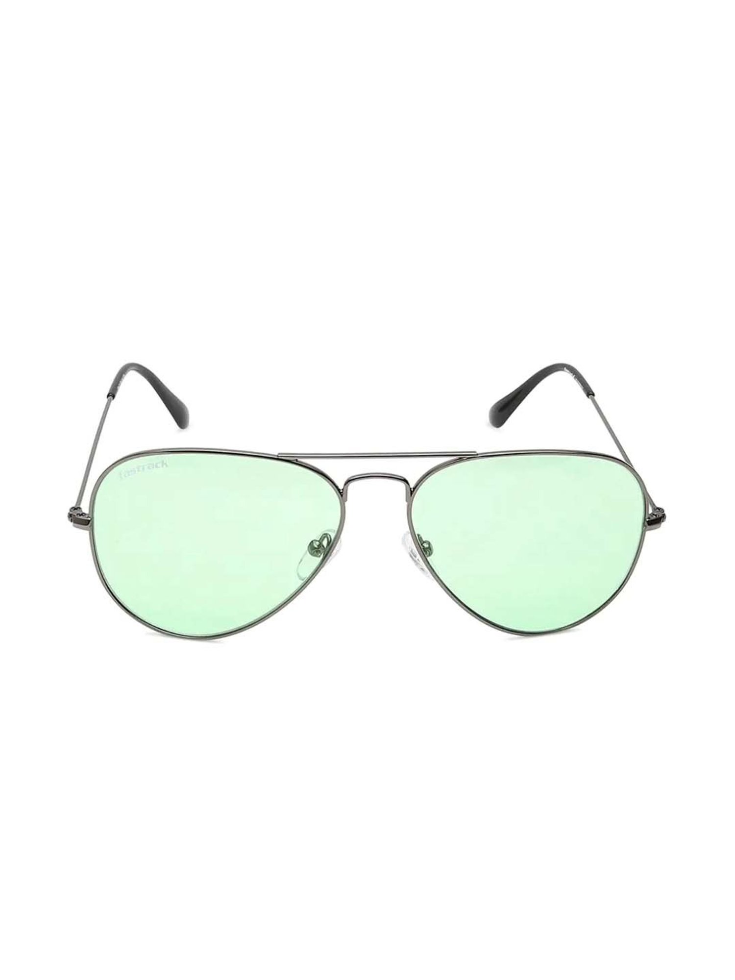 Buy Green Aviator Sunglasses for Men