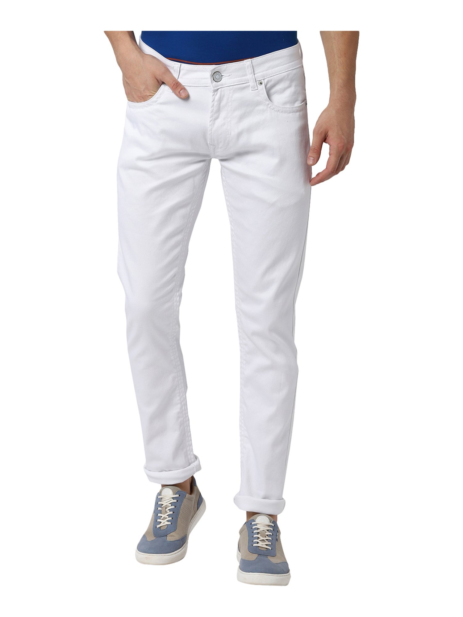 rugged white jeans