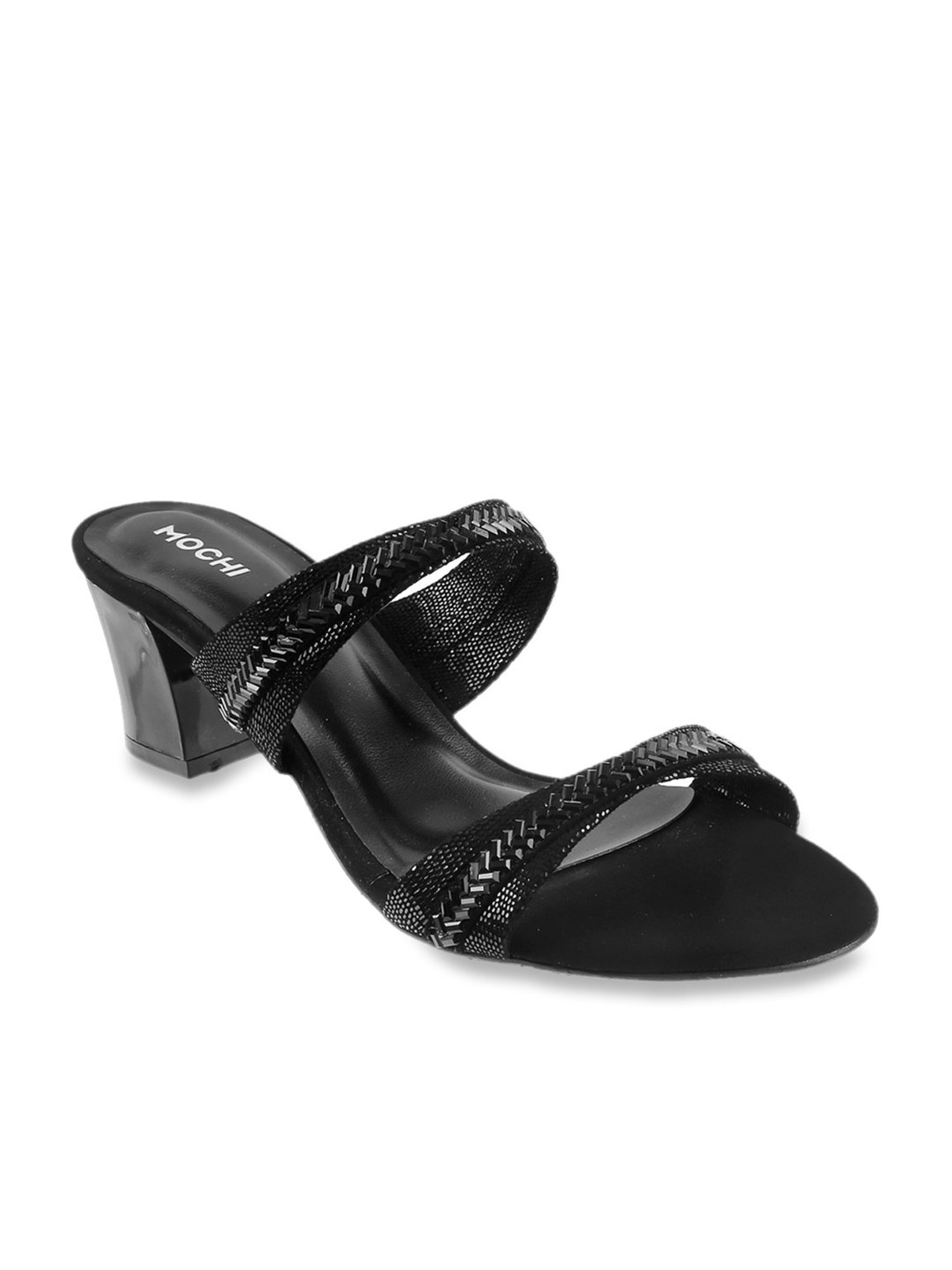 Buy Mochi Women Black Party Sandals Online | SKU: 35-4299-11-36 – Mochi  Shoes