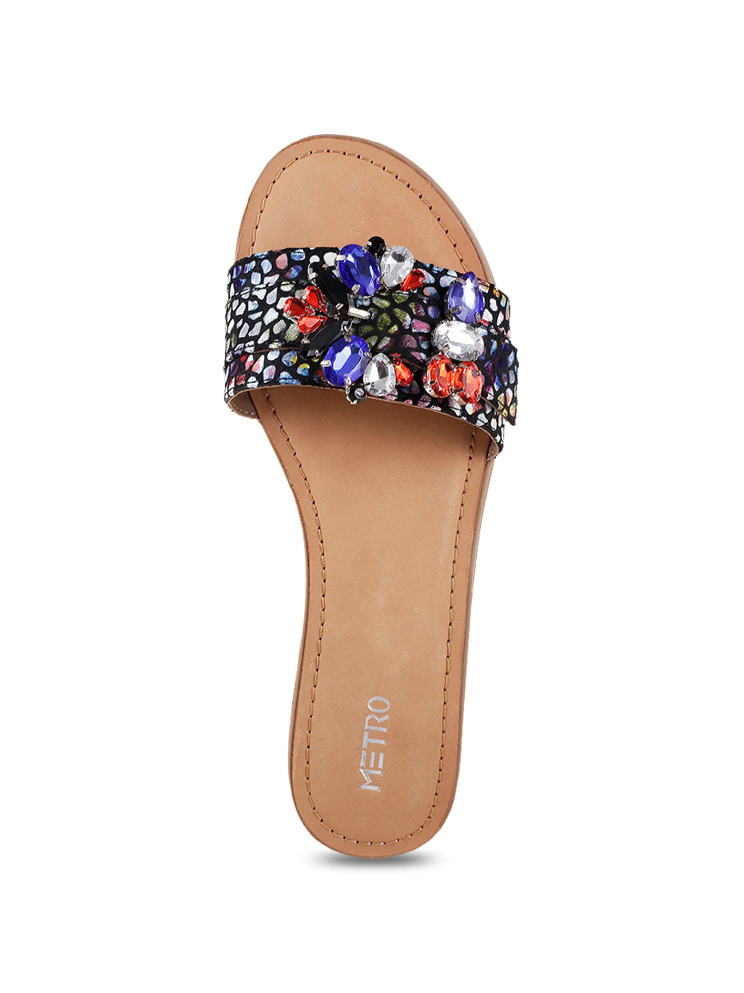 Amazon.com | Rose Gold Traditional Indian Sandal Handmade Shoes Shoes Ladies  Wedge Heel Sandal Ethnic Shoes | Heeled Sandals