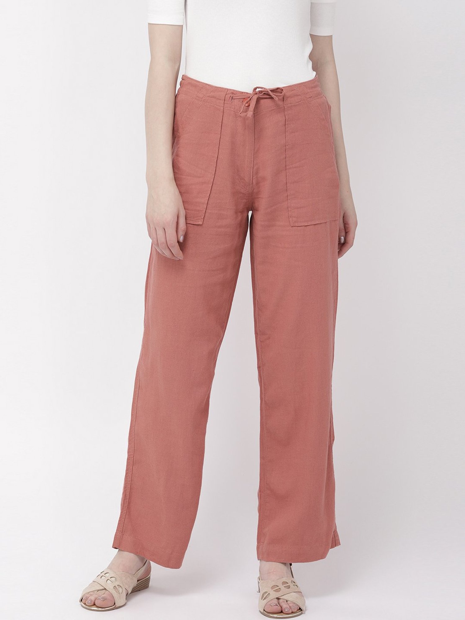 Peach Leggings Fit Pant  Leemboodi