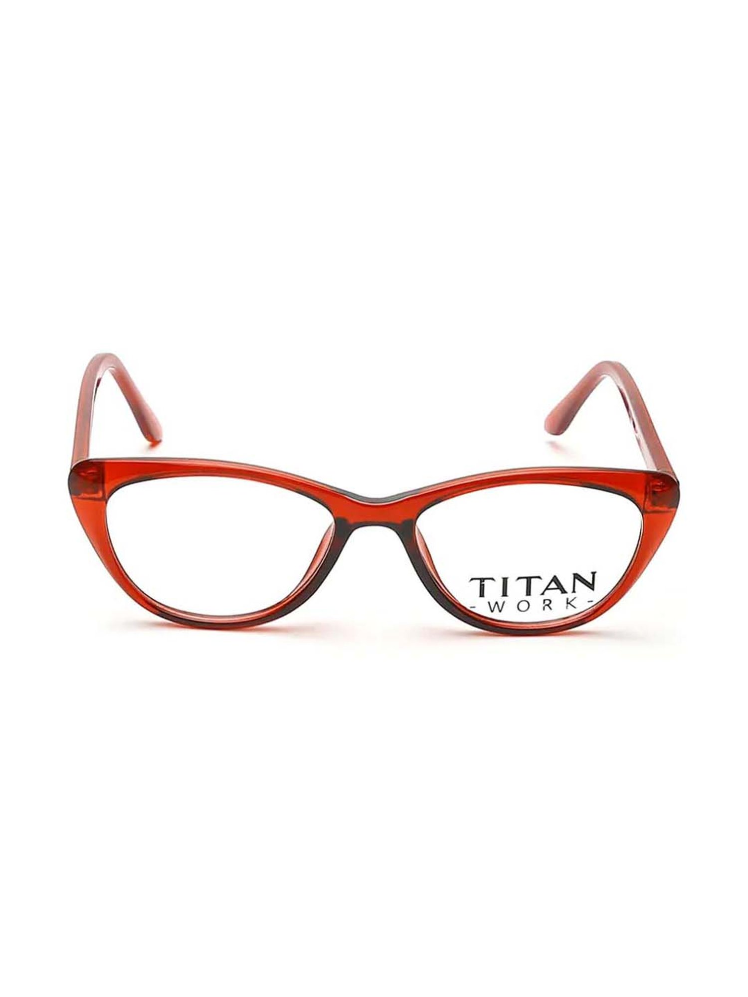 Titan Medium Square Frame Eyeglasses