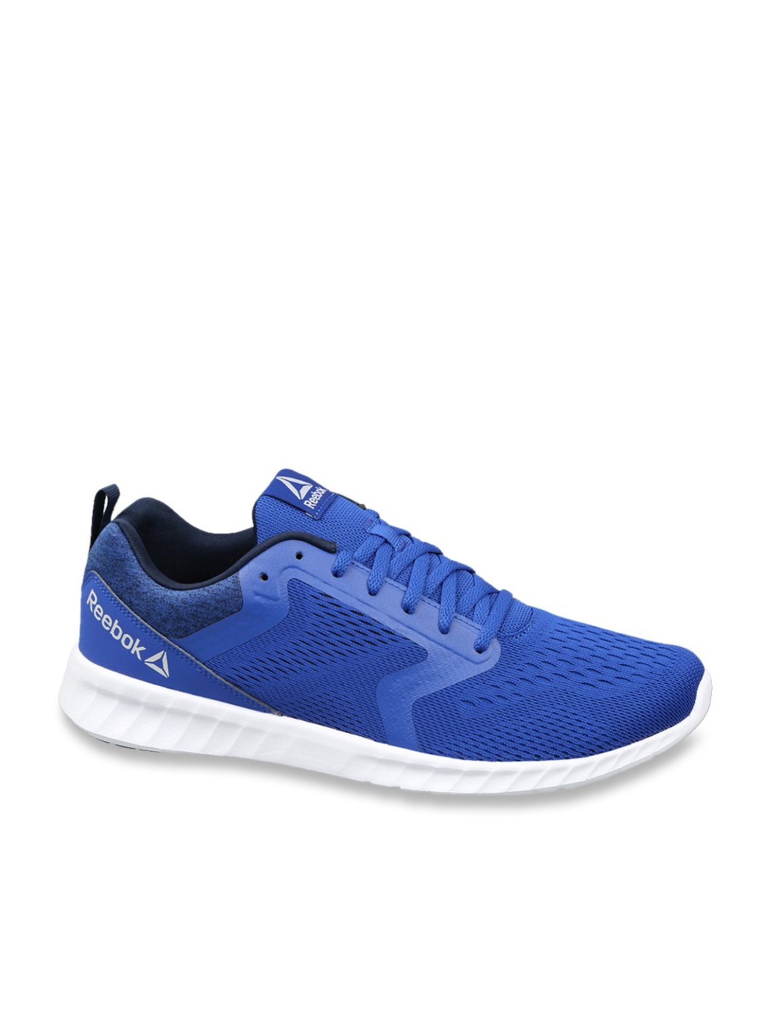 REEBOK Men Blue Woven Design Running Shoes Running Shoes For Men Buy ...