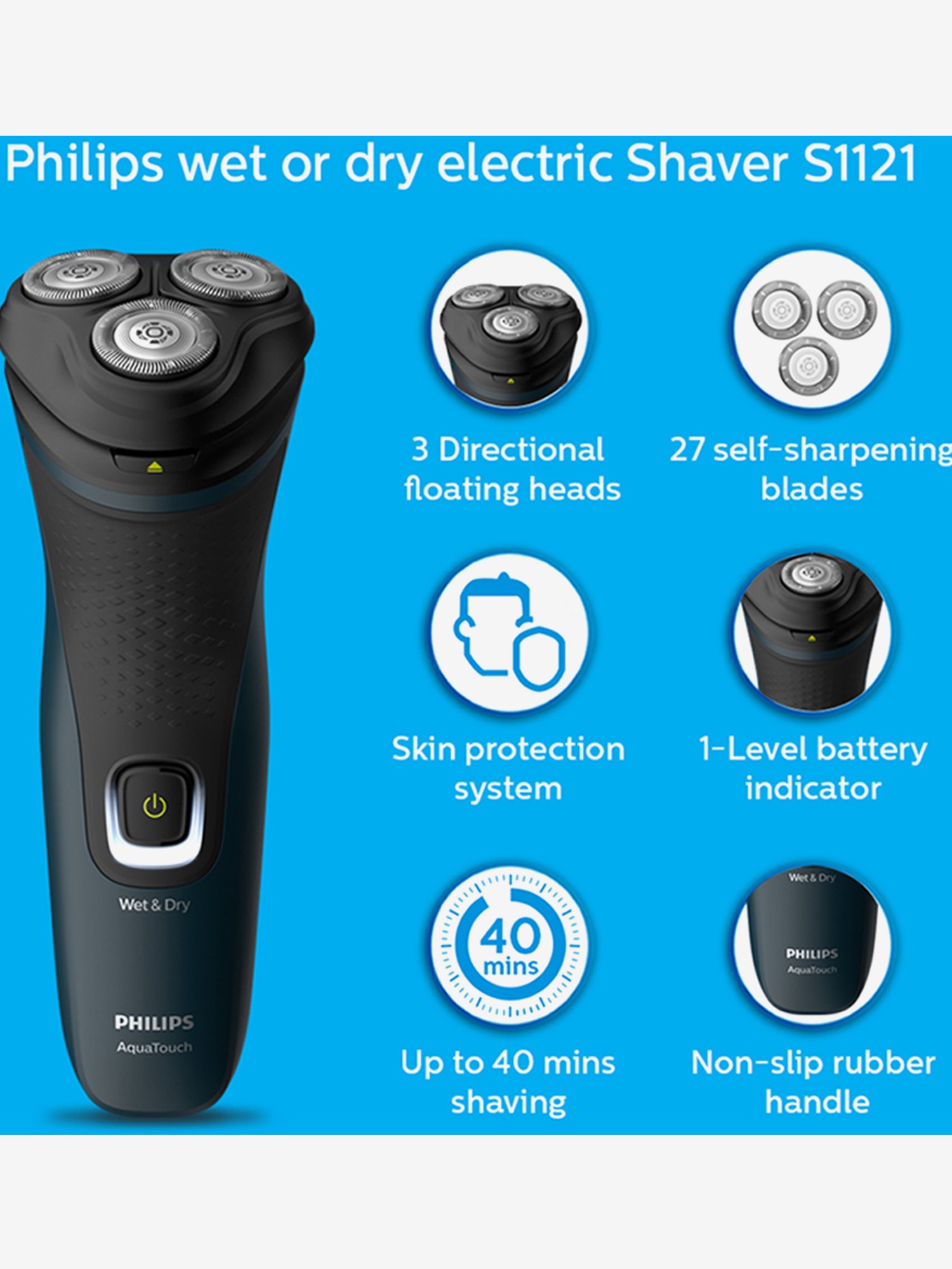 philips aquatouch trimmer blades
