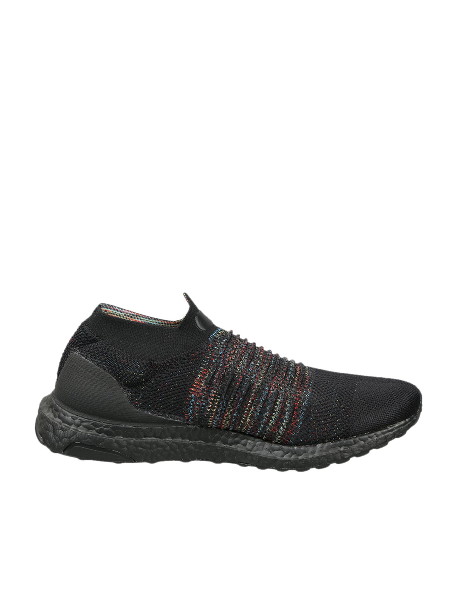 Adidas ultra boost laceless black outlet dress