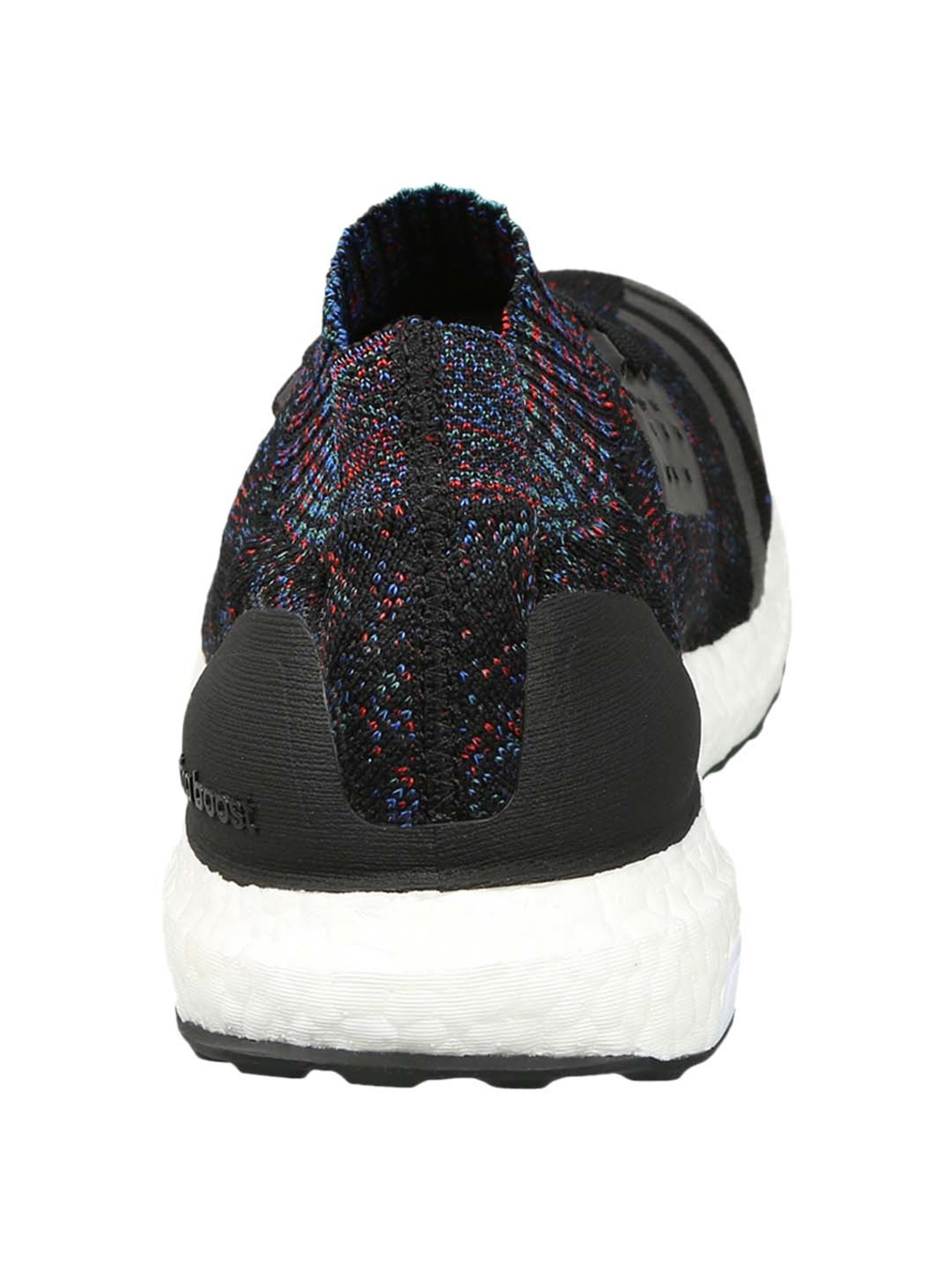 Adidas ultra boost uncaged core black active hot sale red blue