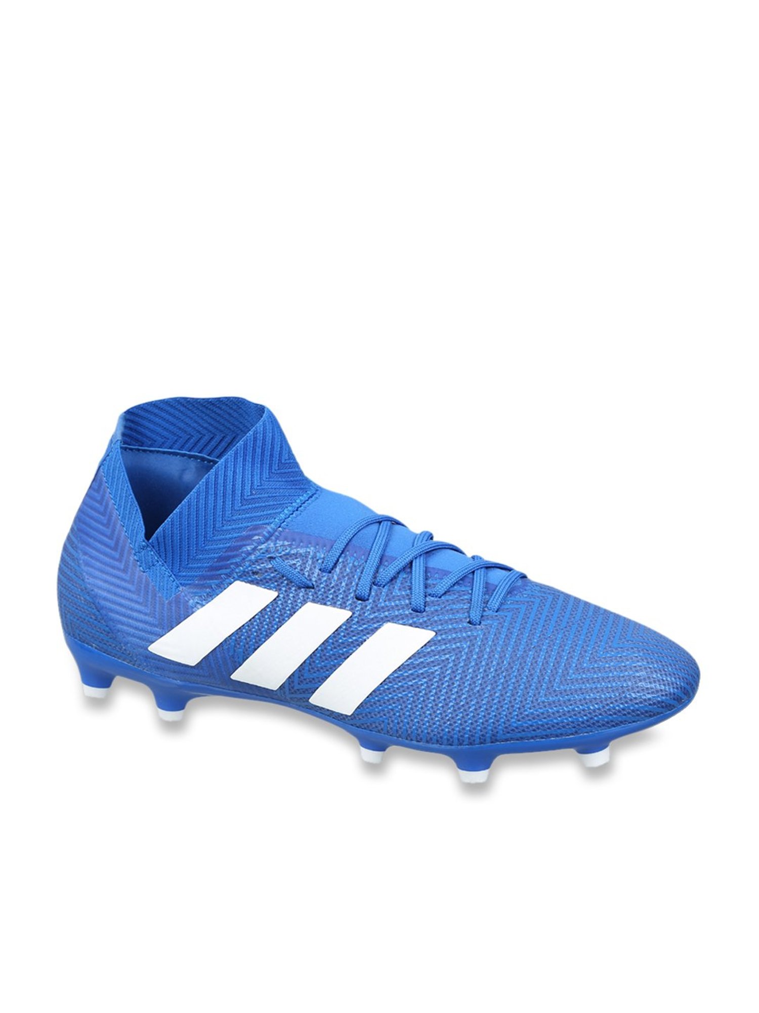 Buy Adidas Nemeziz 18.3 FG Blue Football Shoes for Men at Best Price Tata CLiQ