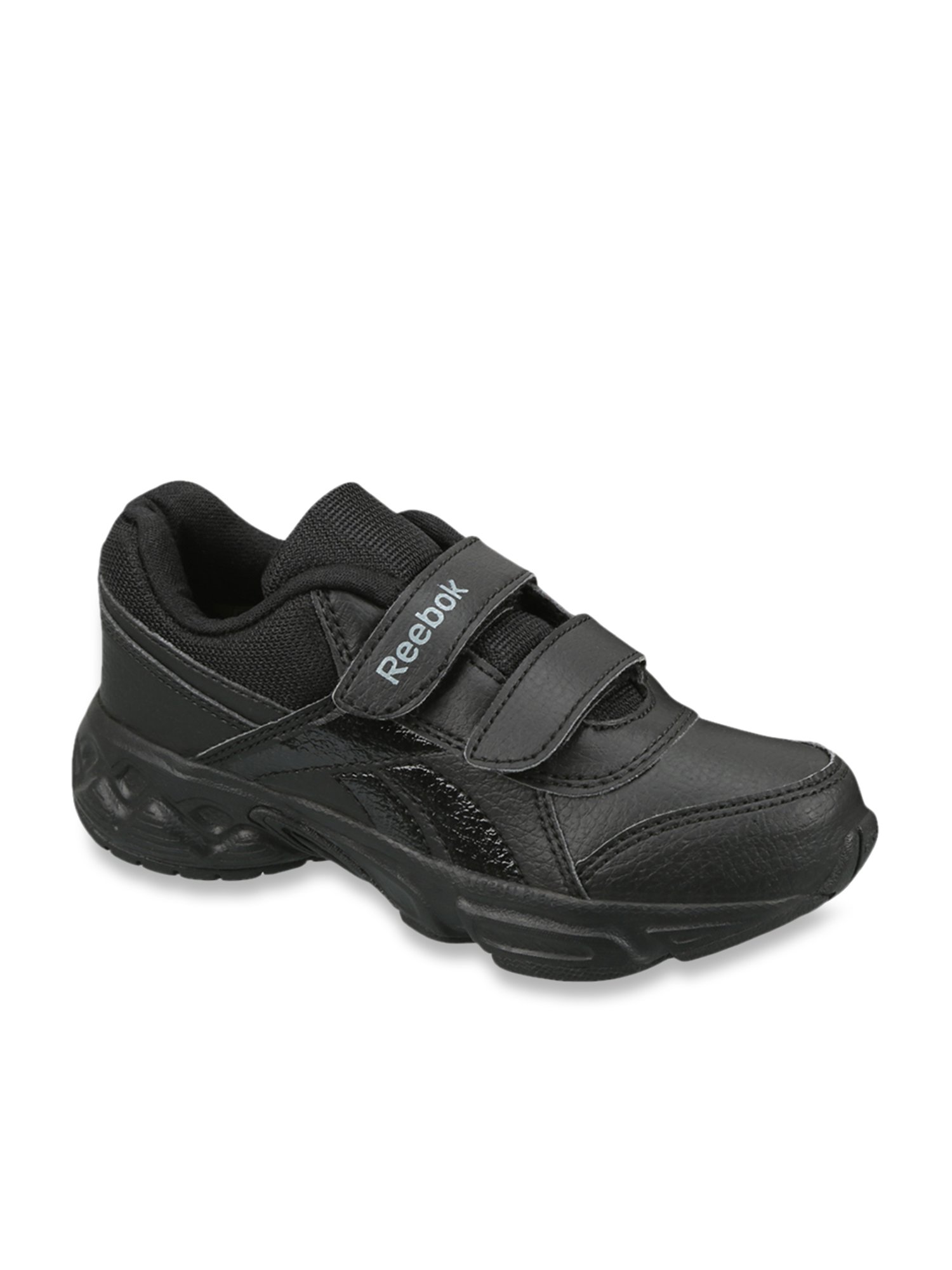 reebok black shoes for kids