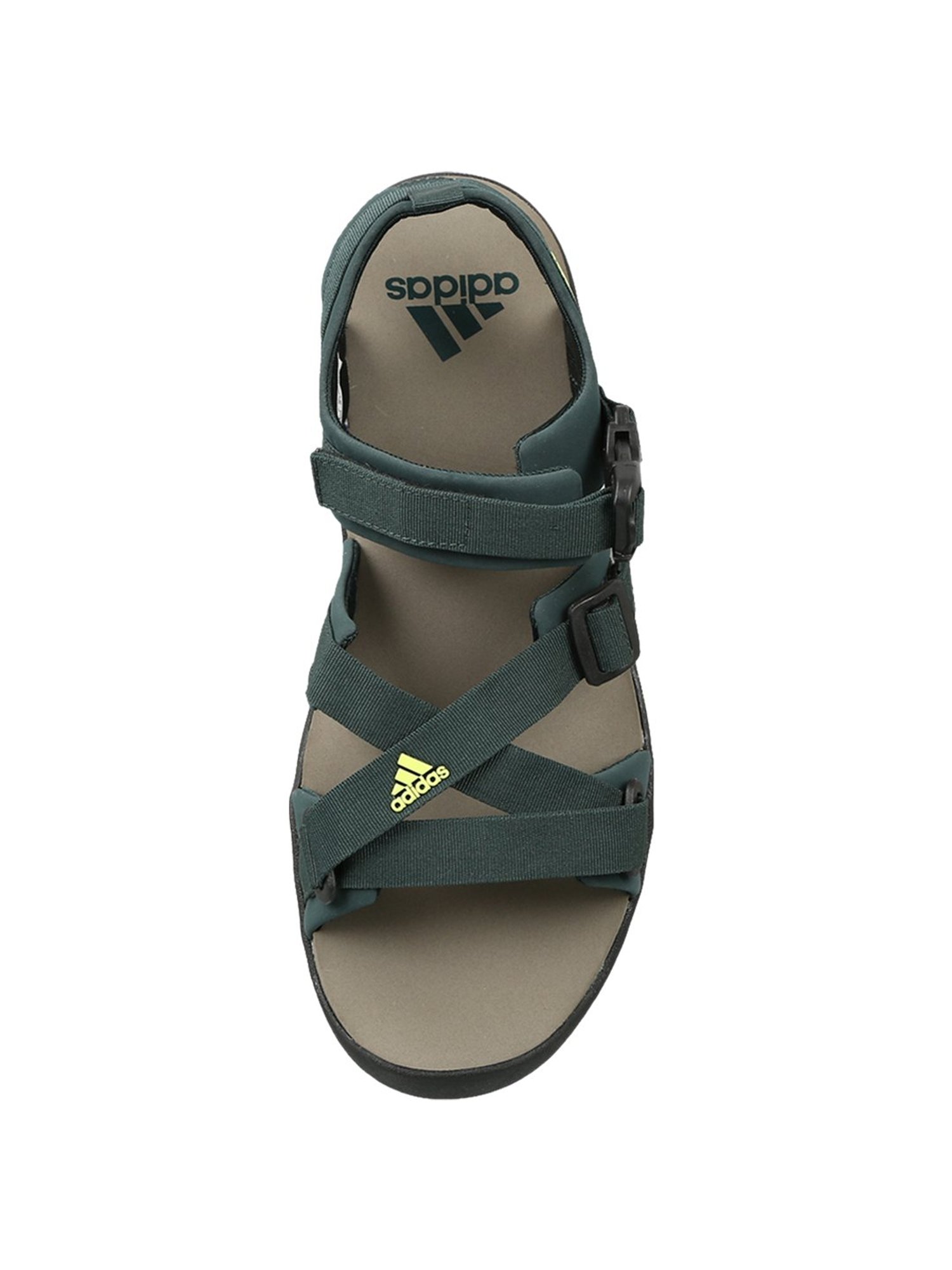 Buy Olive Green Sports Sandals for Men by ADIDAS Online | Ajio.com