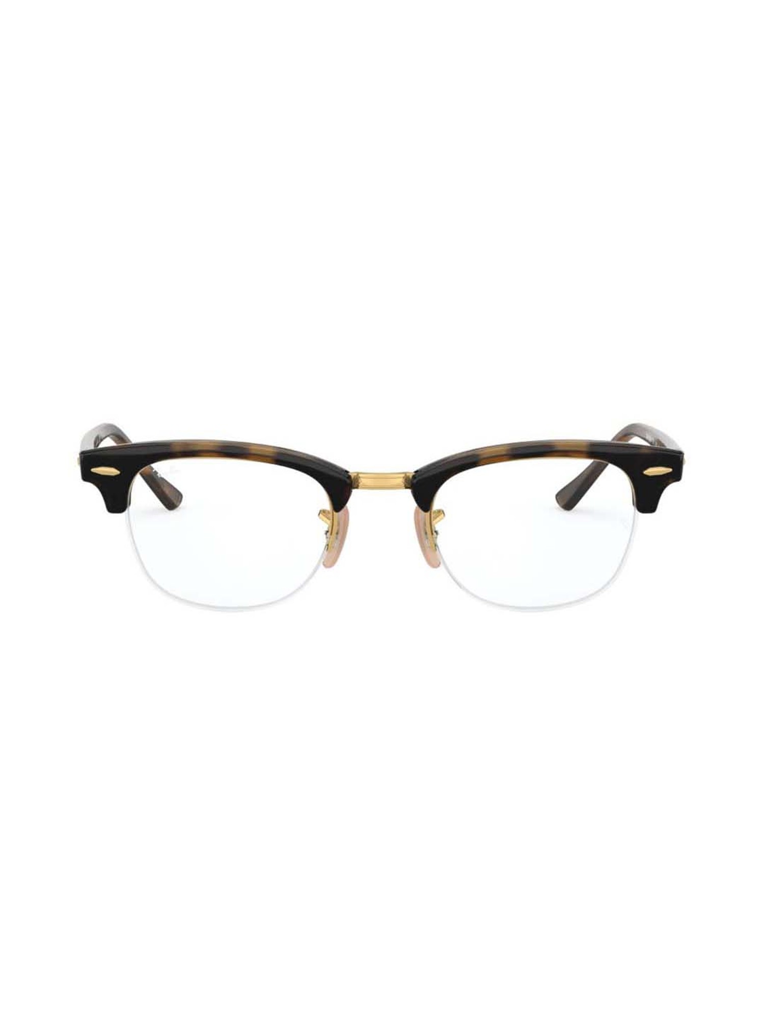 ray ban half frame glasses