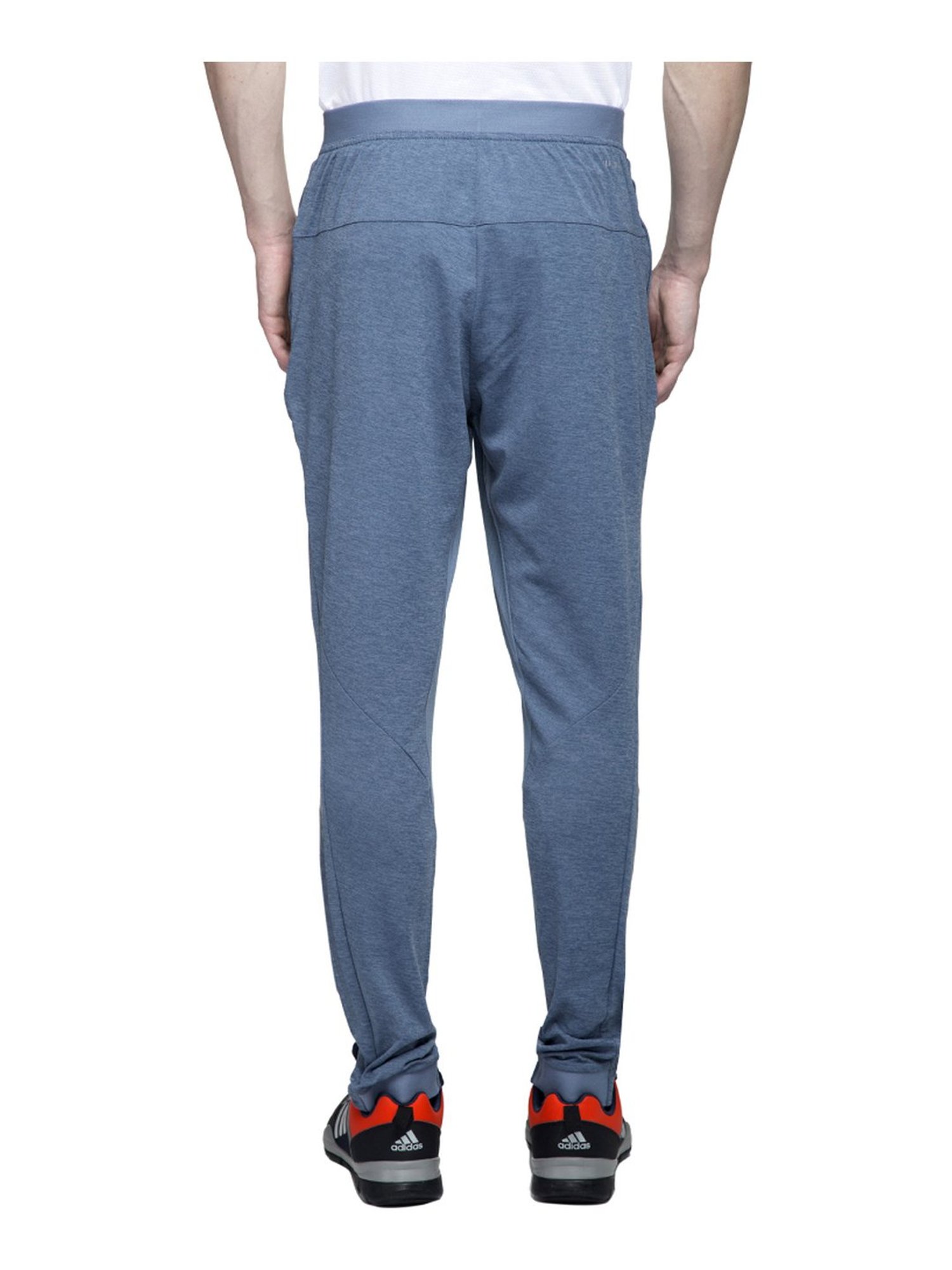 Buy Adidas Blue Regular Fit Trackpants for Mens Online @ Tata CLiQ