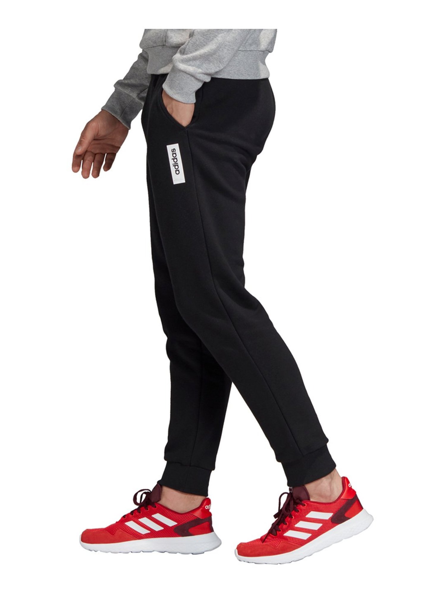 Buy Adidas Black Slim Fit Joggers for 