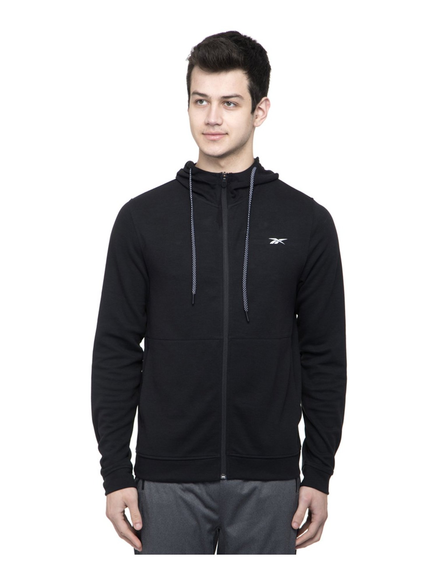 reebok black sweatshirt