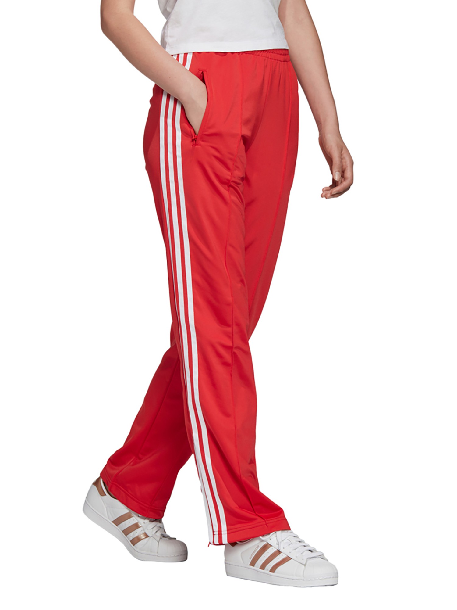 adidas Originals adicolor 70s unisex flared pants in red  ASOS