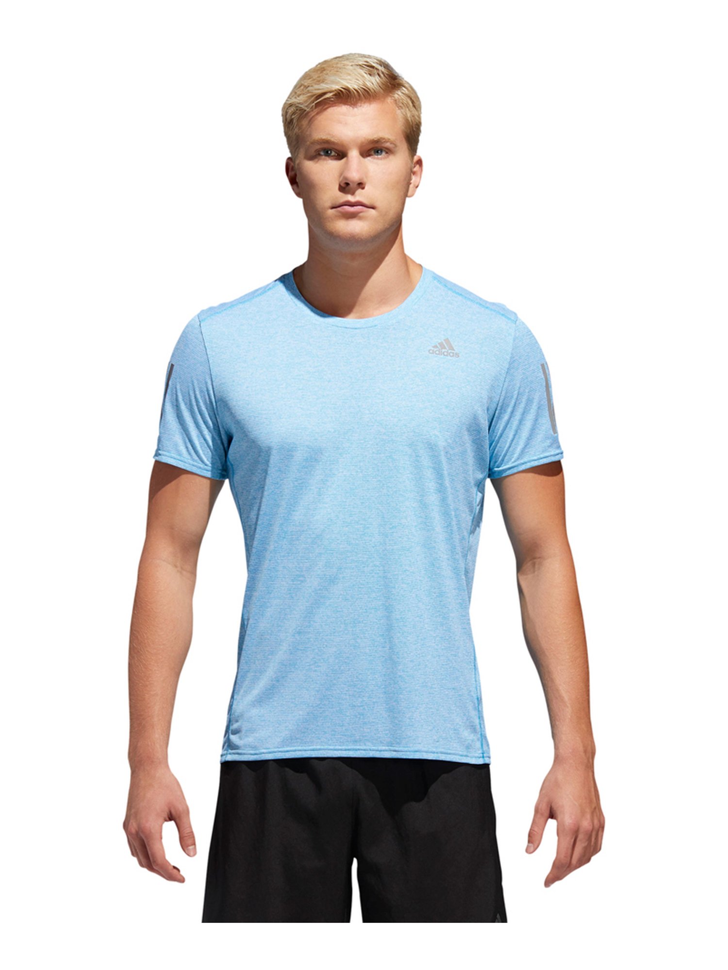 light blue mens adidas t shirt