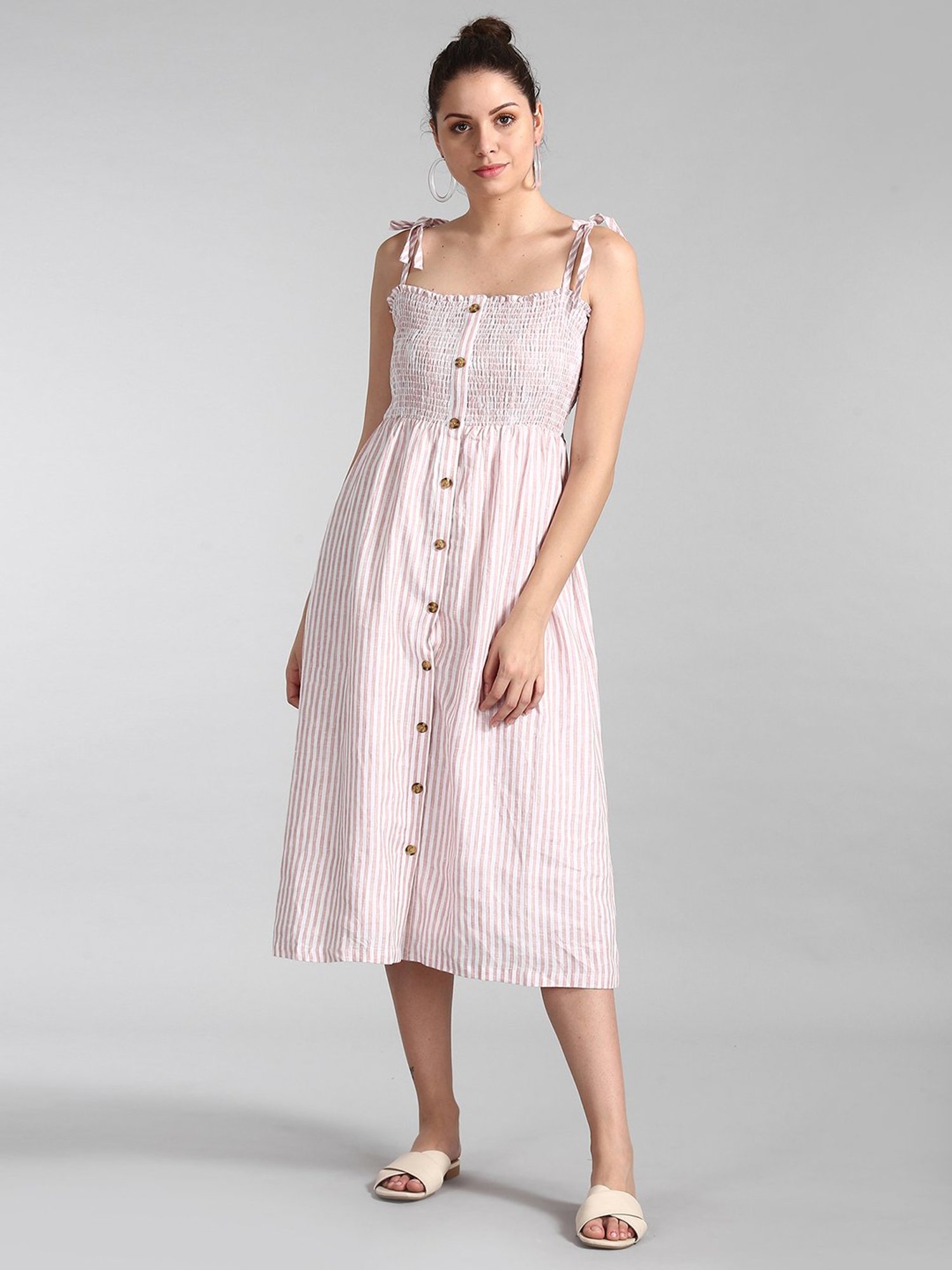 gap white linen dress