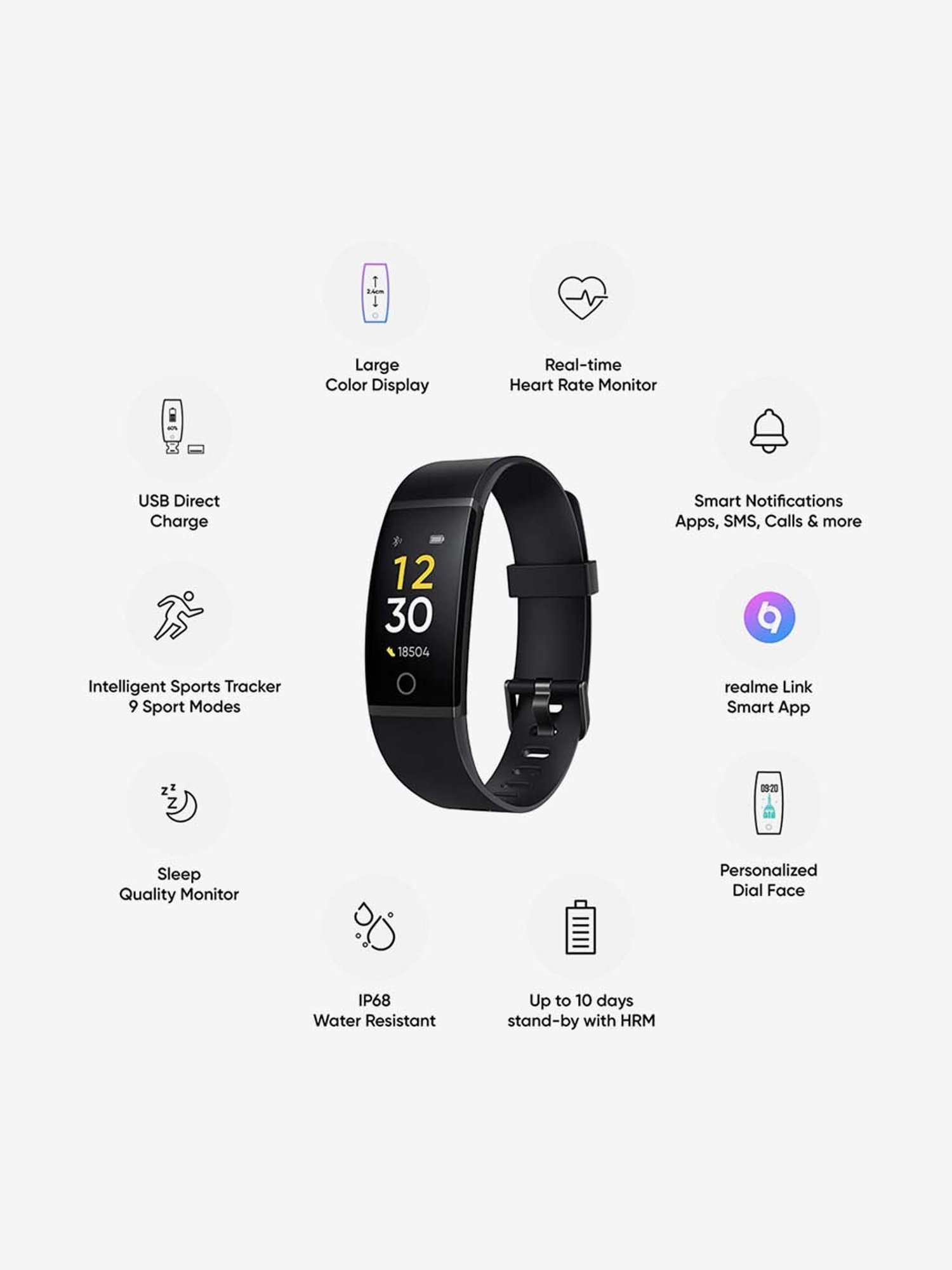 Realme discount smartwatch rma183