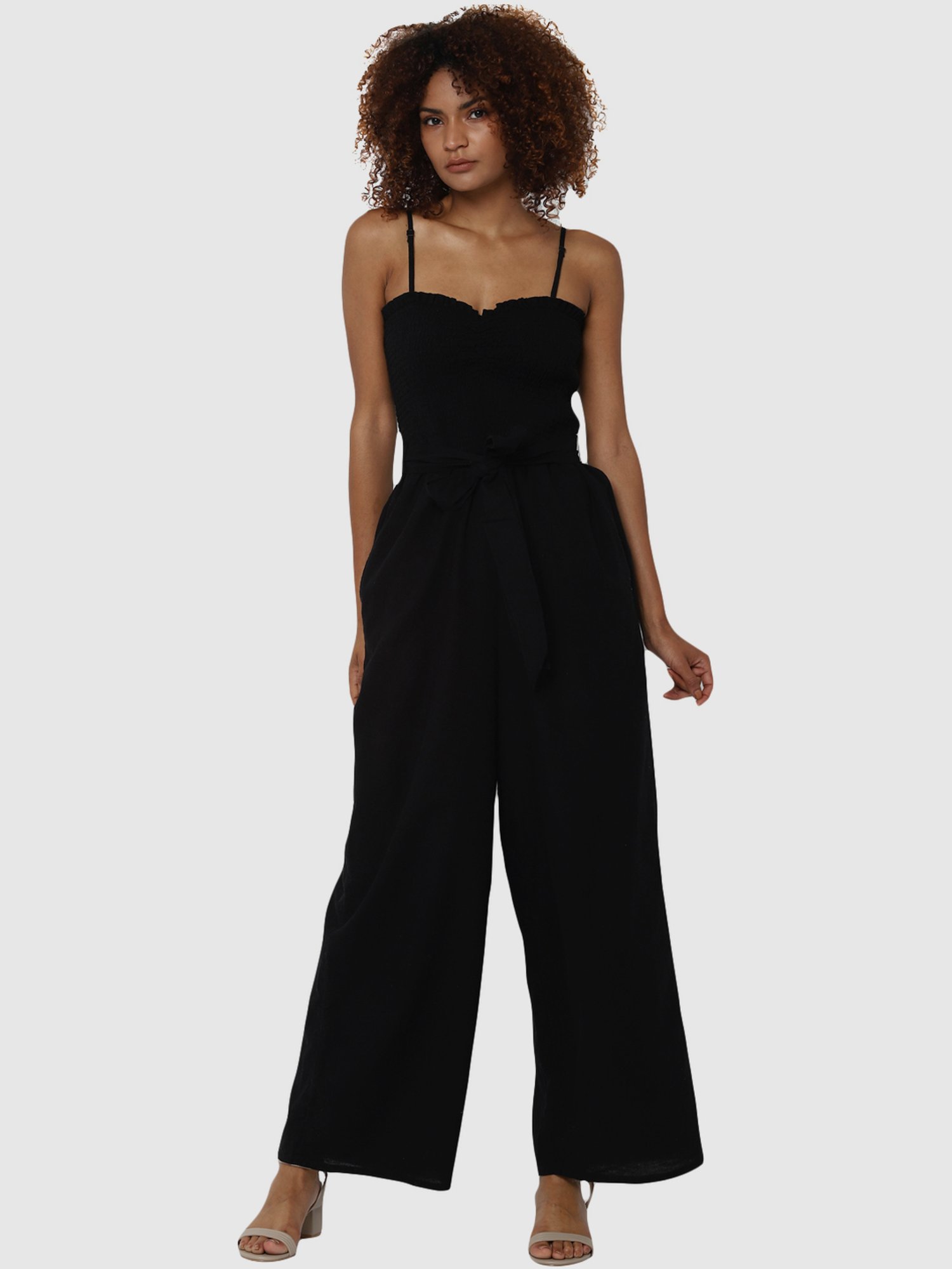 american eagle black jumpsuit