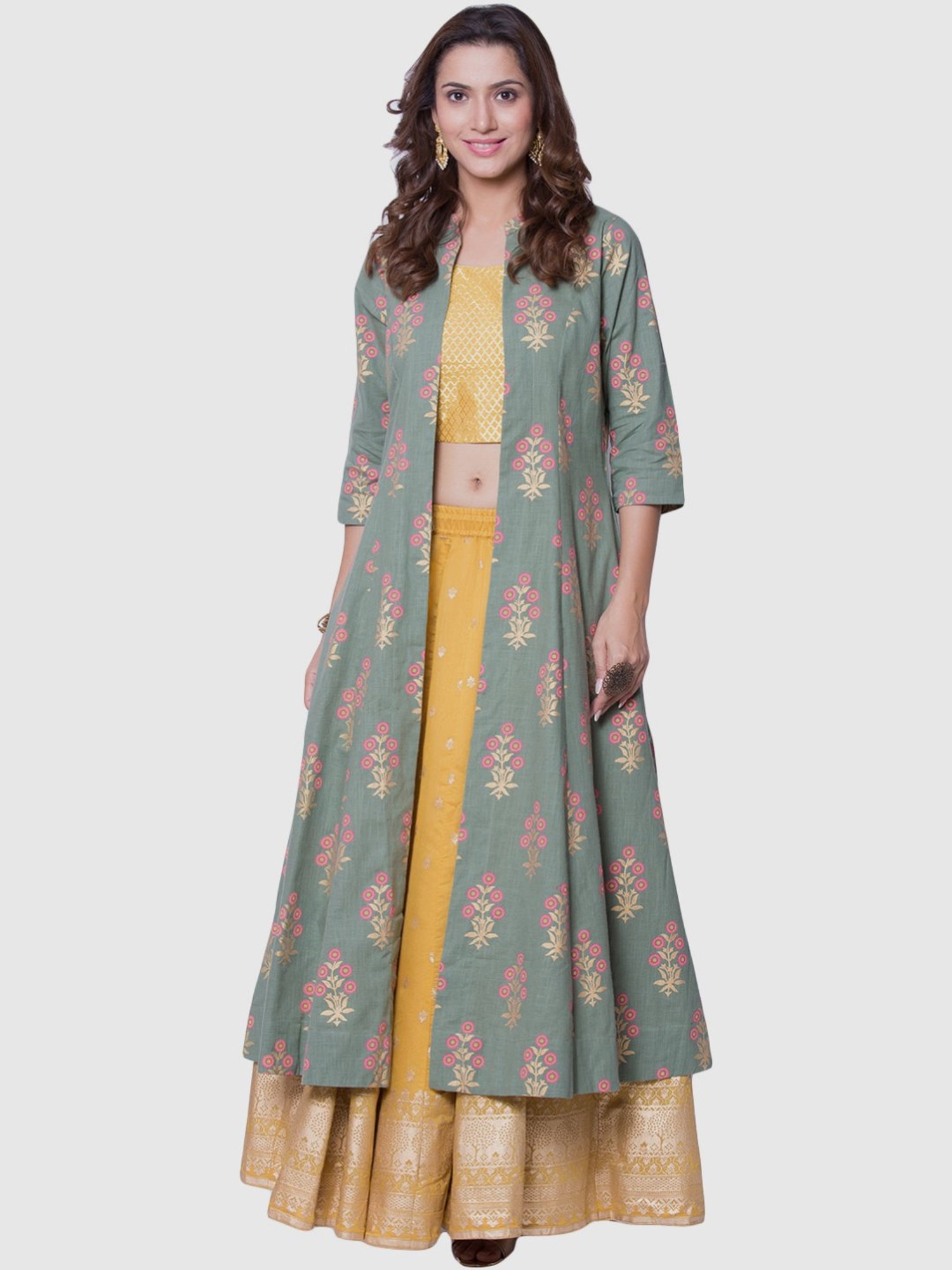 Designer Lehenga Choli with Organza Shrug - Meher Taluja's choice – Aliyana  Designer Wear