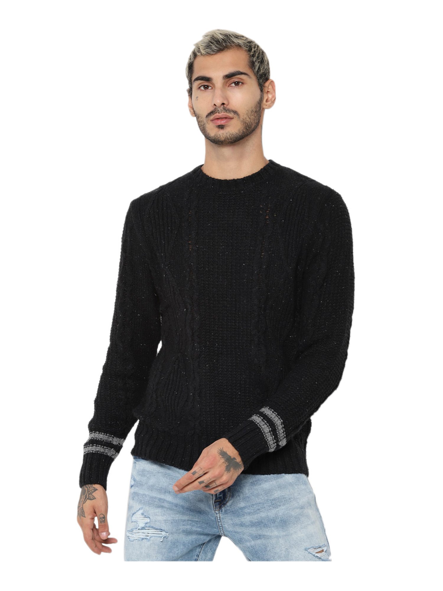 american eagle grey sweater