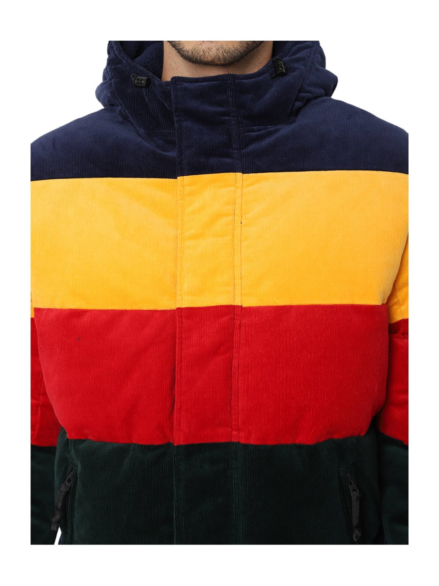 Buy American Eagle Outfitters Multicolor Full Sleeves Hooded Jacket for  Men's Online @ Tata CLiQ