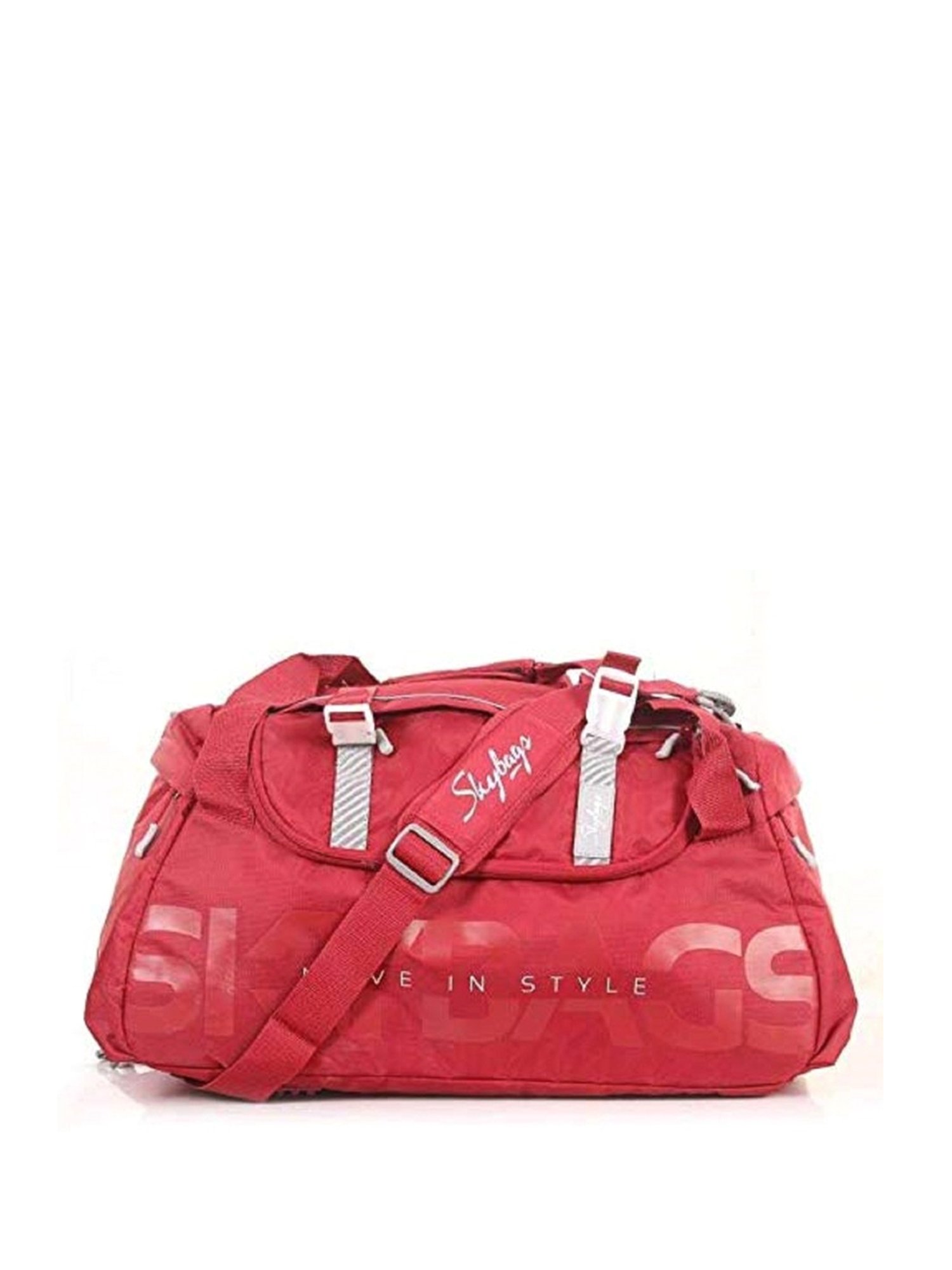Skybags Snazzy Red Medium Duffle Bag 