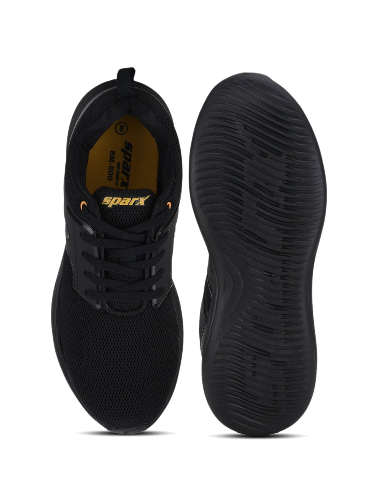 Men Sparx Casual Black Shoe