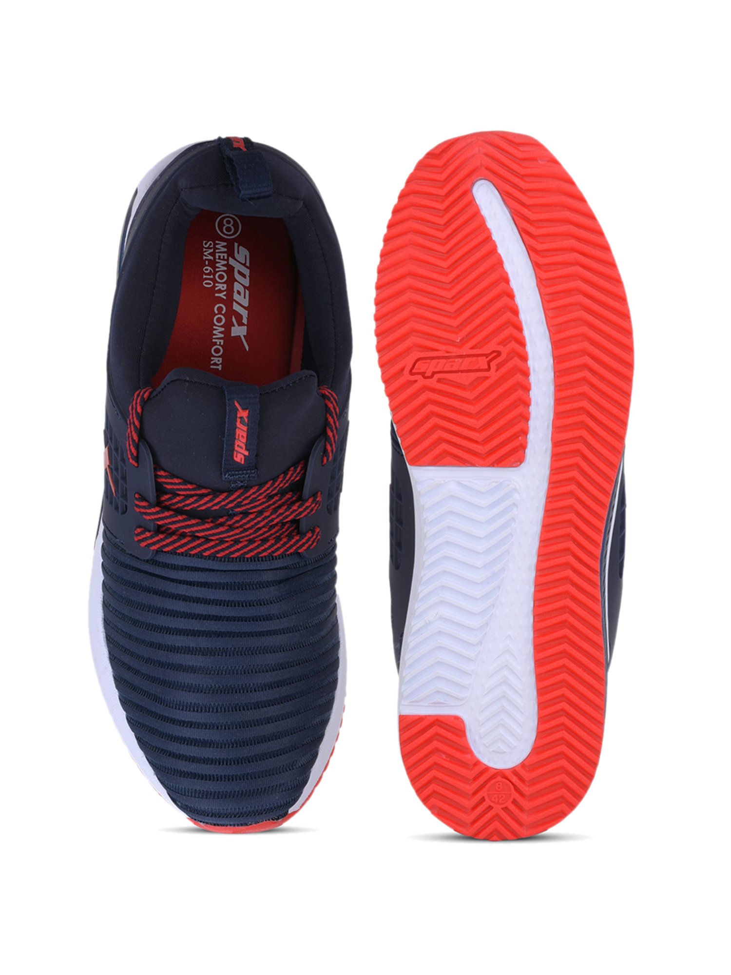 Buy Sparx SM-610 Navy Walking Shoes for 