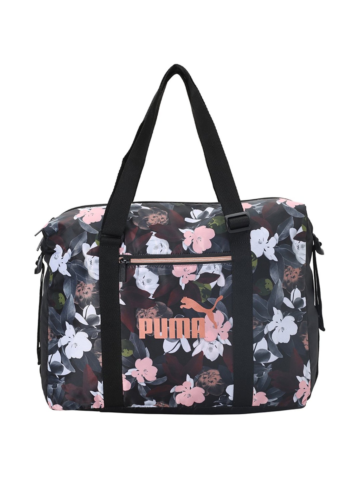 puma pink duffle bag