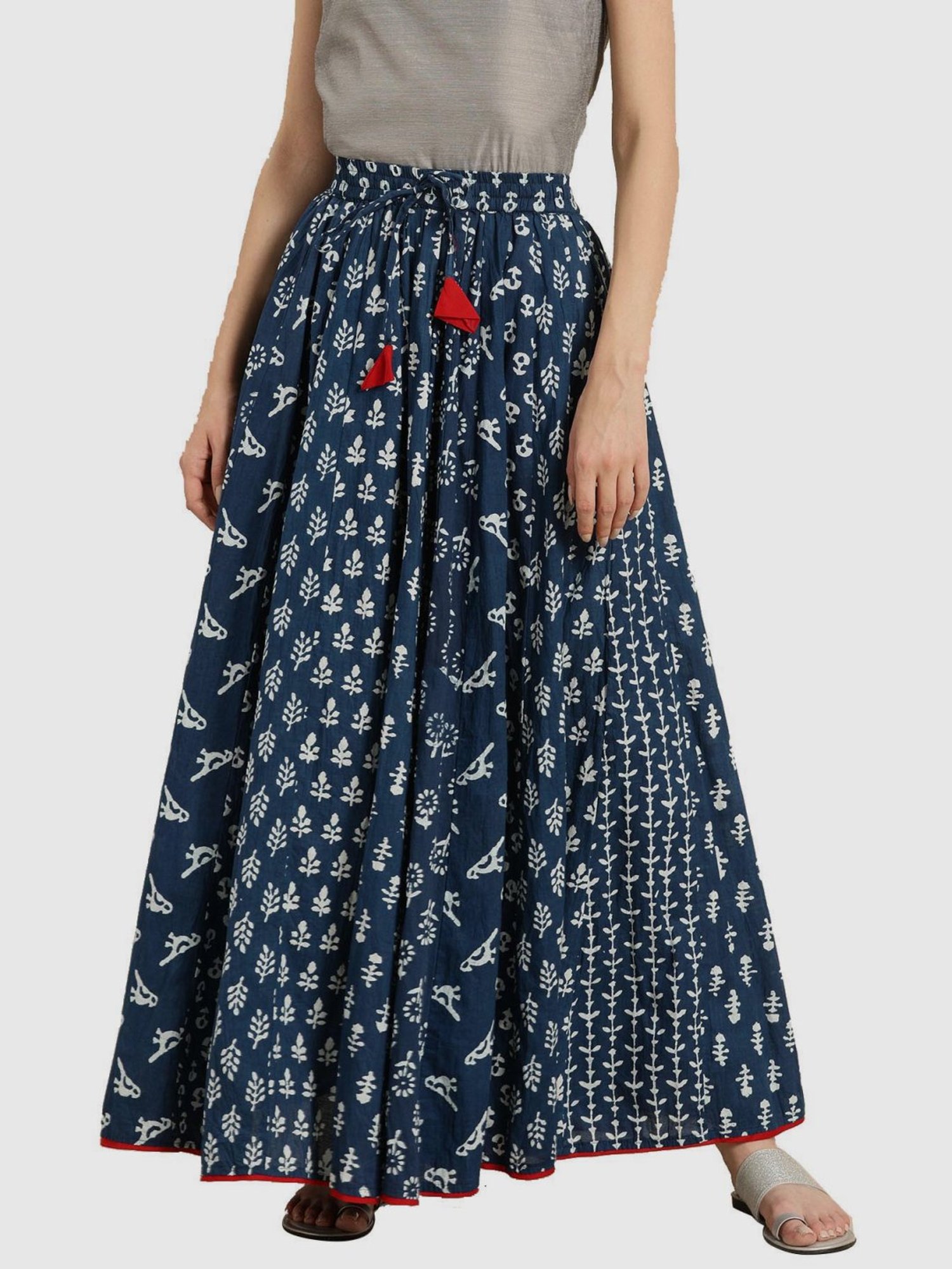 Shop Indigo Cotton Petticoat Collection Online at Soch India