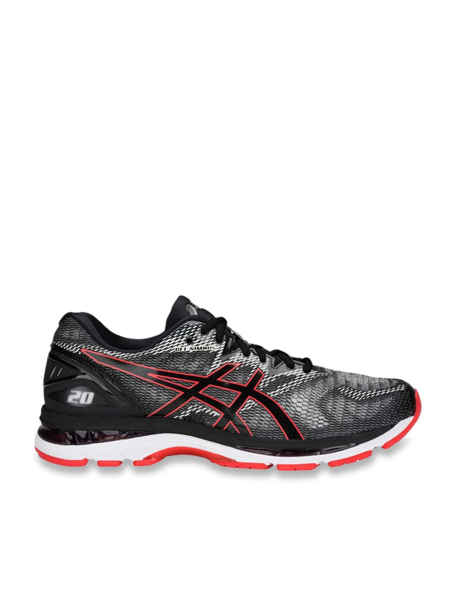 Buy Asics Gel Nimbus 20 Black Running Shoes for Men at Best Price Tata CLiQ